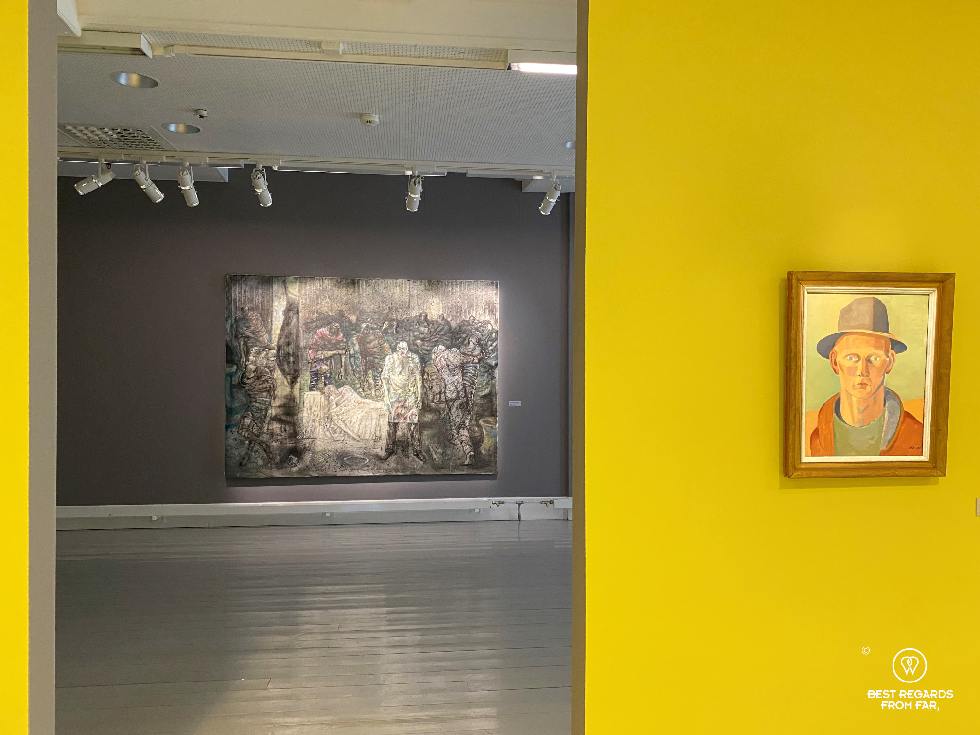 The Hakon Bleken exhibit at the Art Museum Gramolna, Trondheim