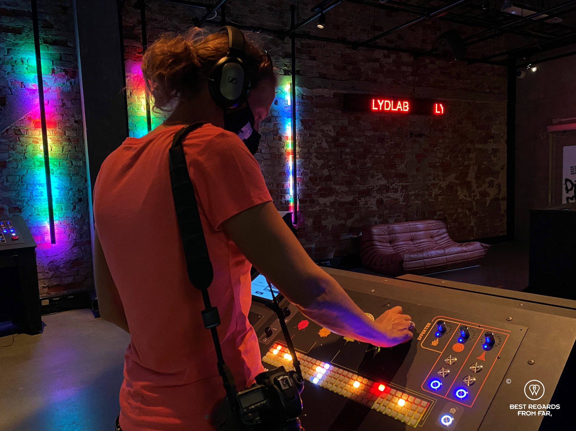 Mixing at the Rockheim Music Museum, Trondheim