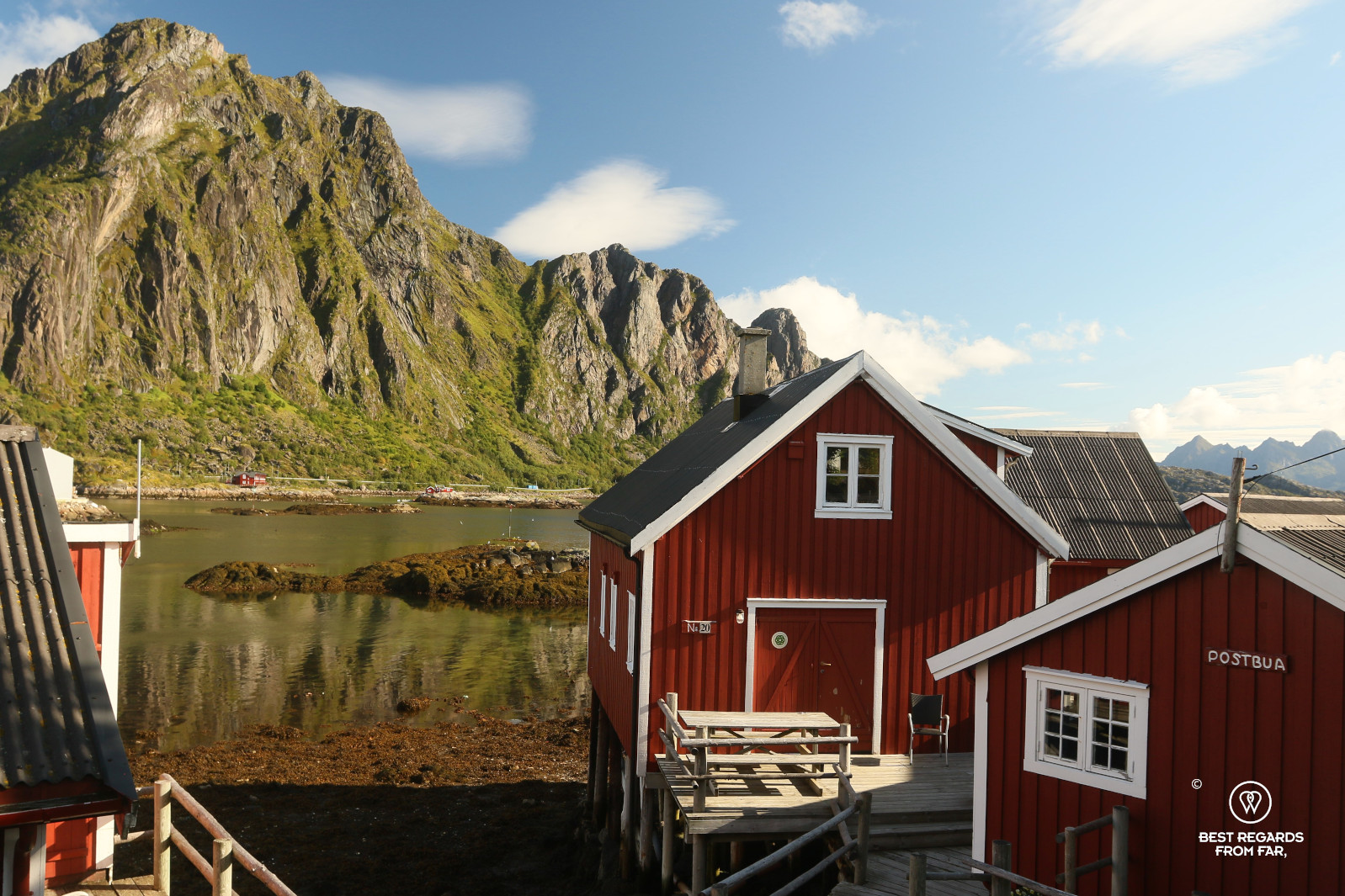 Svolvaer Svinoya rorbuer, Lofoten, Norway