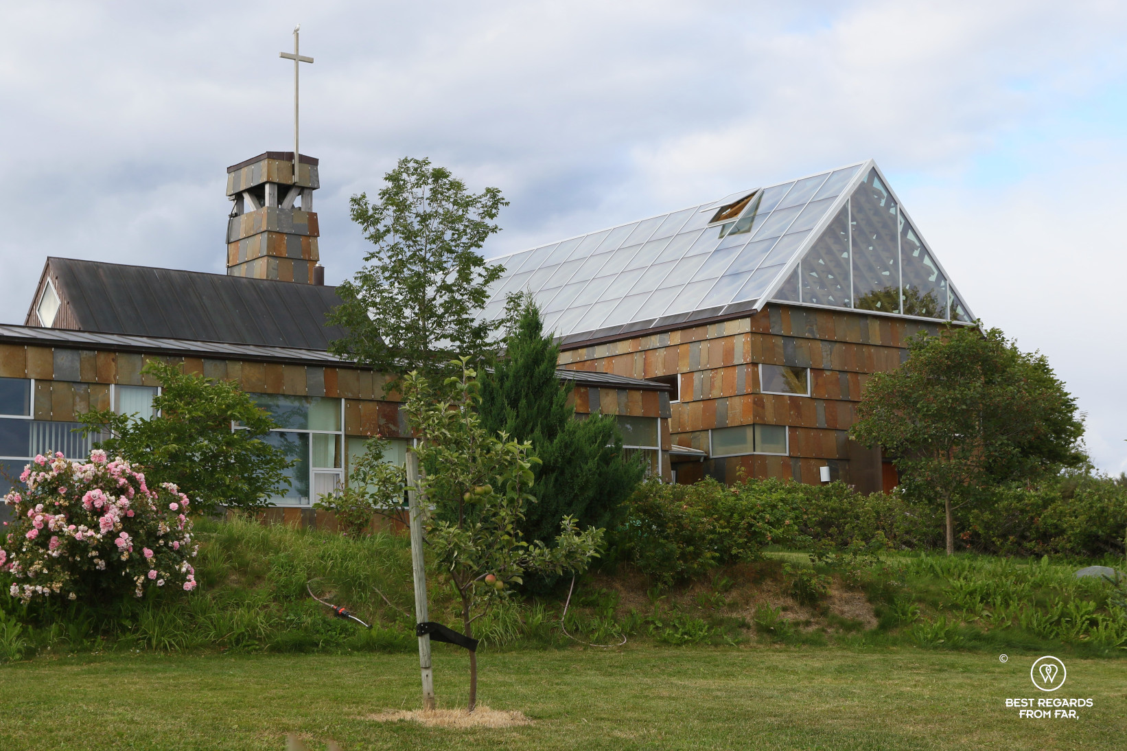 The award-winning architecture of the Tautra Maria cloister on Tautra Island, Norway