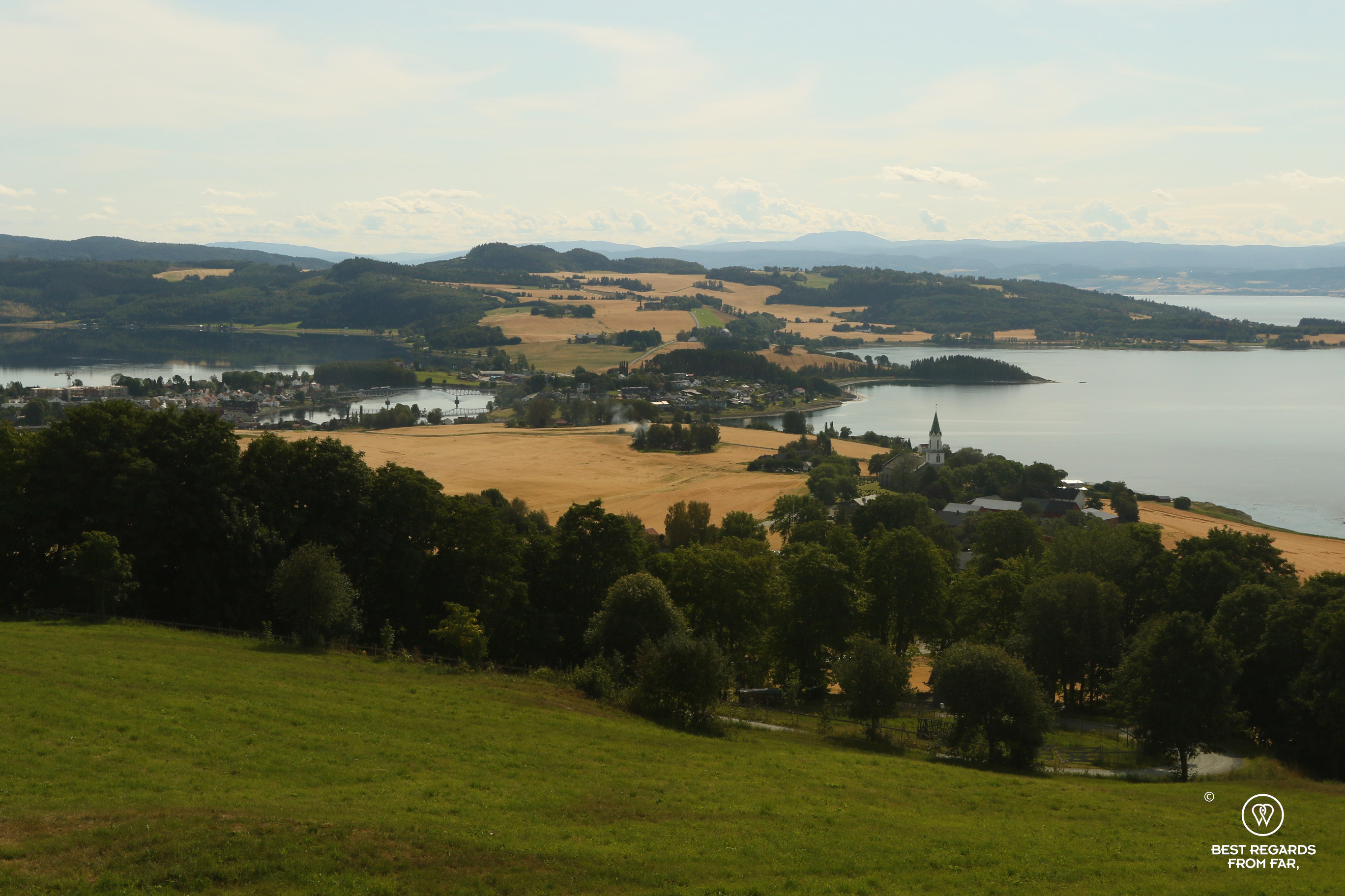 The stunning vistas on the Golden Road, Norway