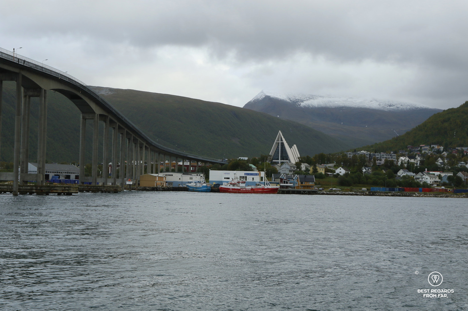 The Arctic Cathedral from Tromso Island, Norway