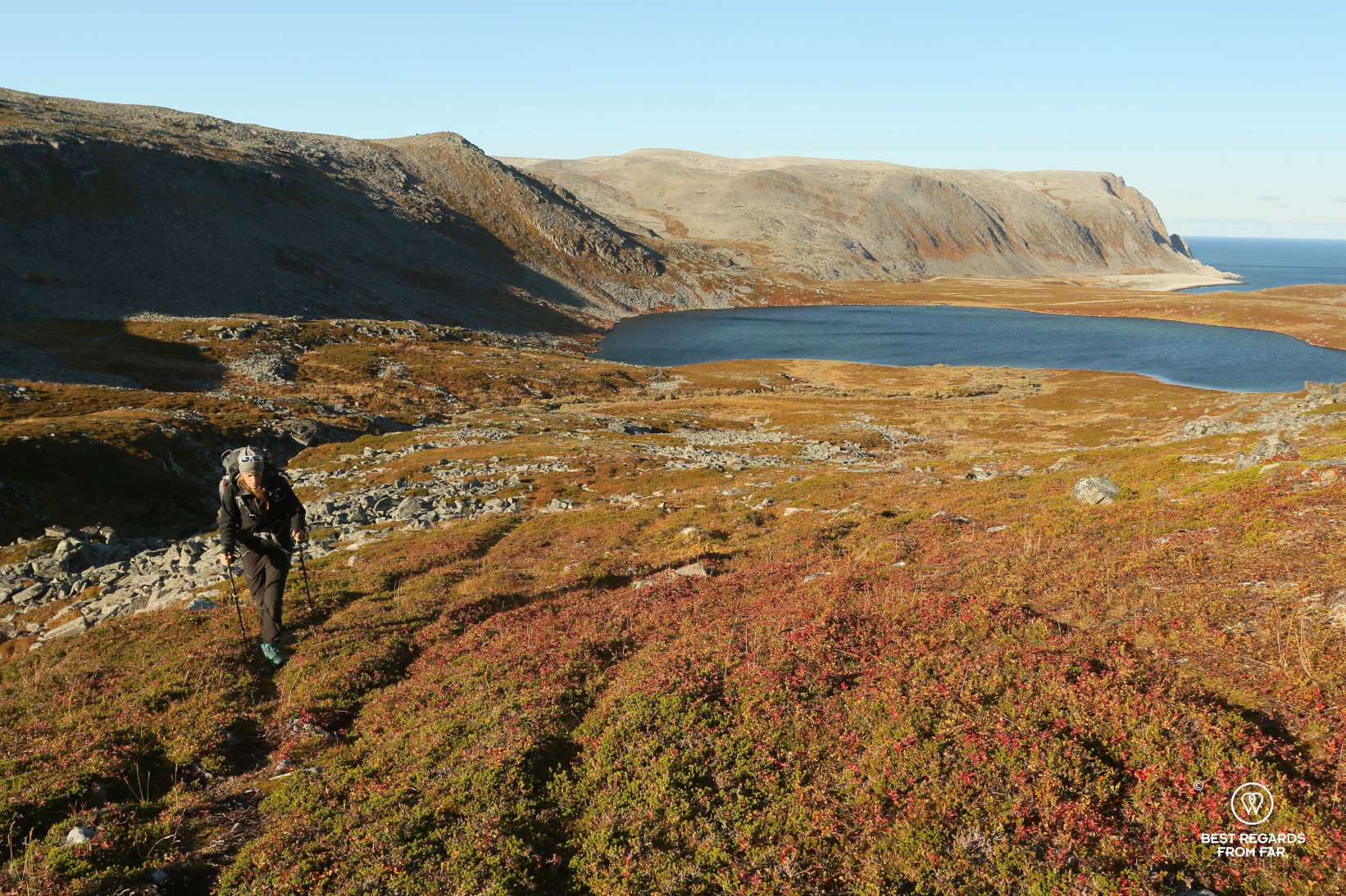 Hiking Kinnarodden, Cape Nordkinn, Norway