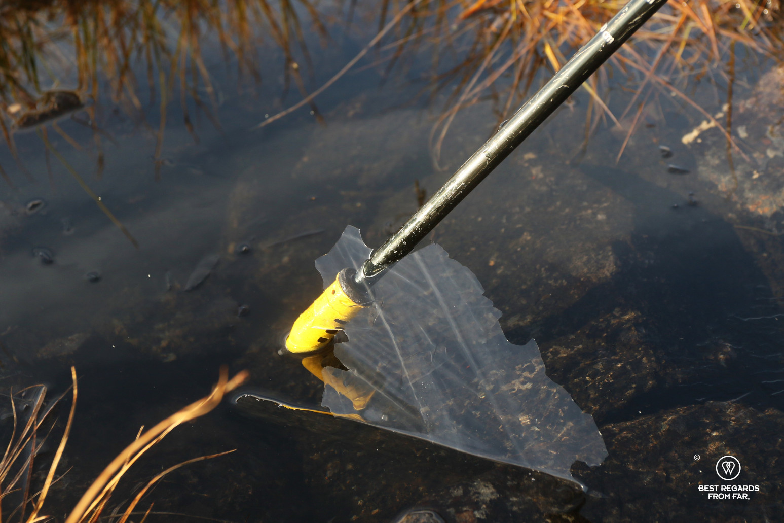 Freezing temperatures while hiking Kinnarodden, Cape Nordkinn