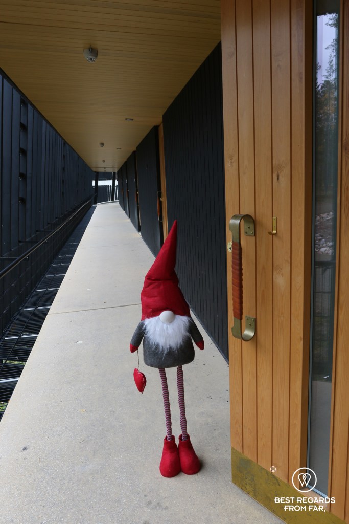 Santa at the Nova skyland hotel, Rovaniemi