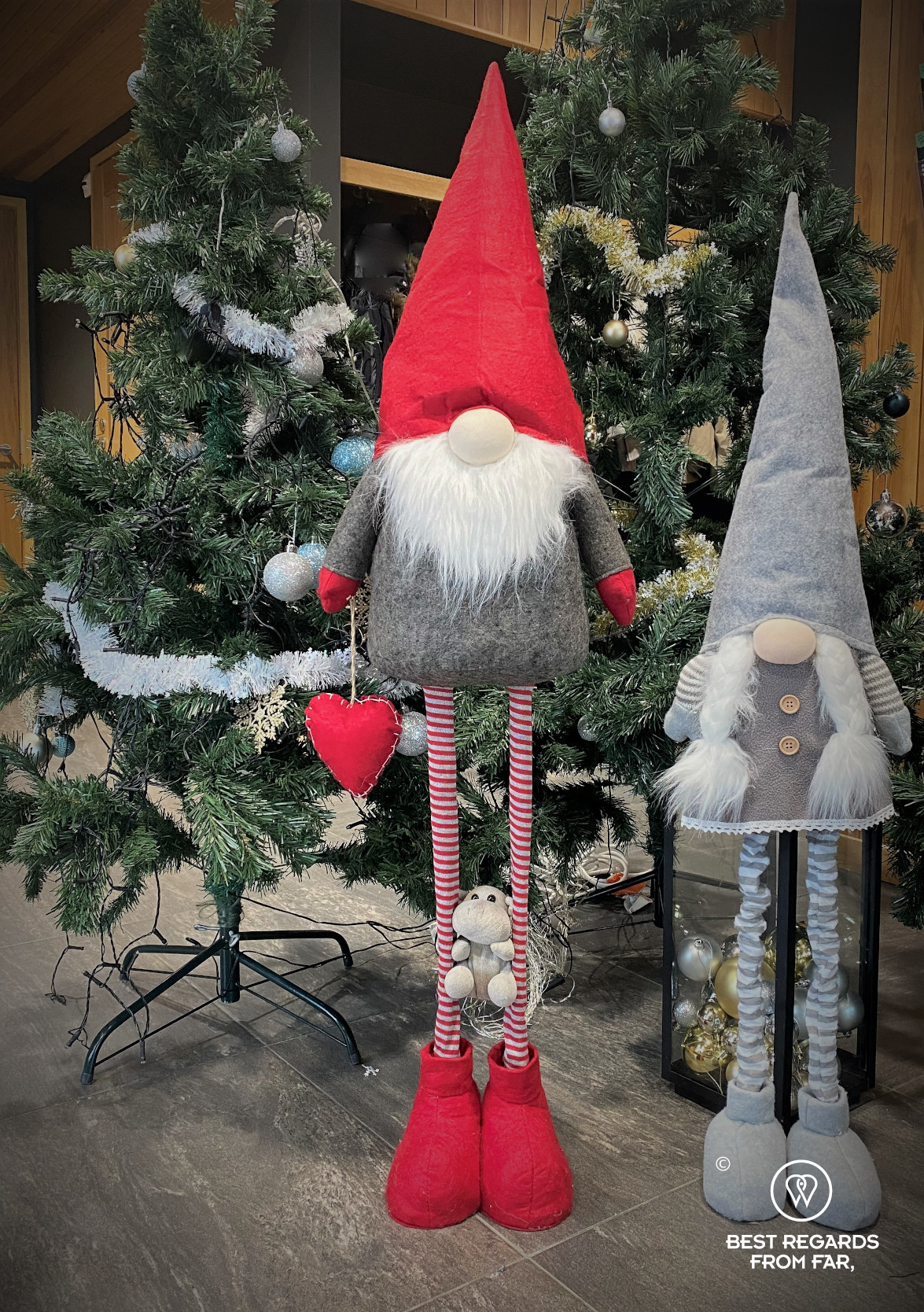 Santas in Rovaniemi, Finland