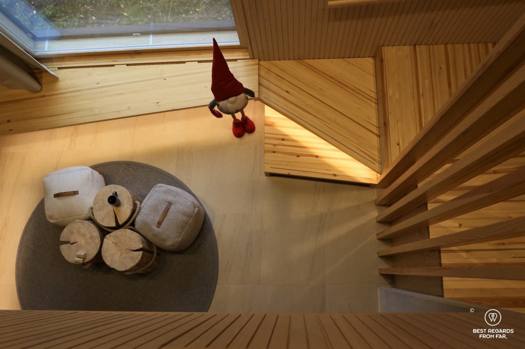 Santa at the Nova skyland hotel, Rovaniemi