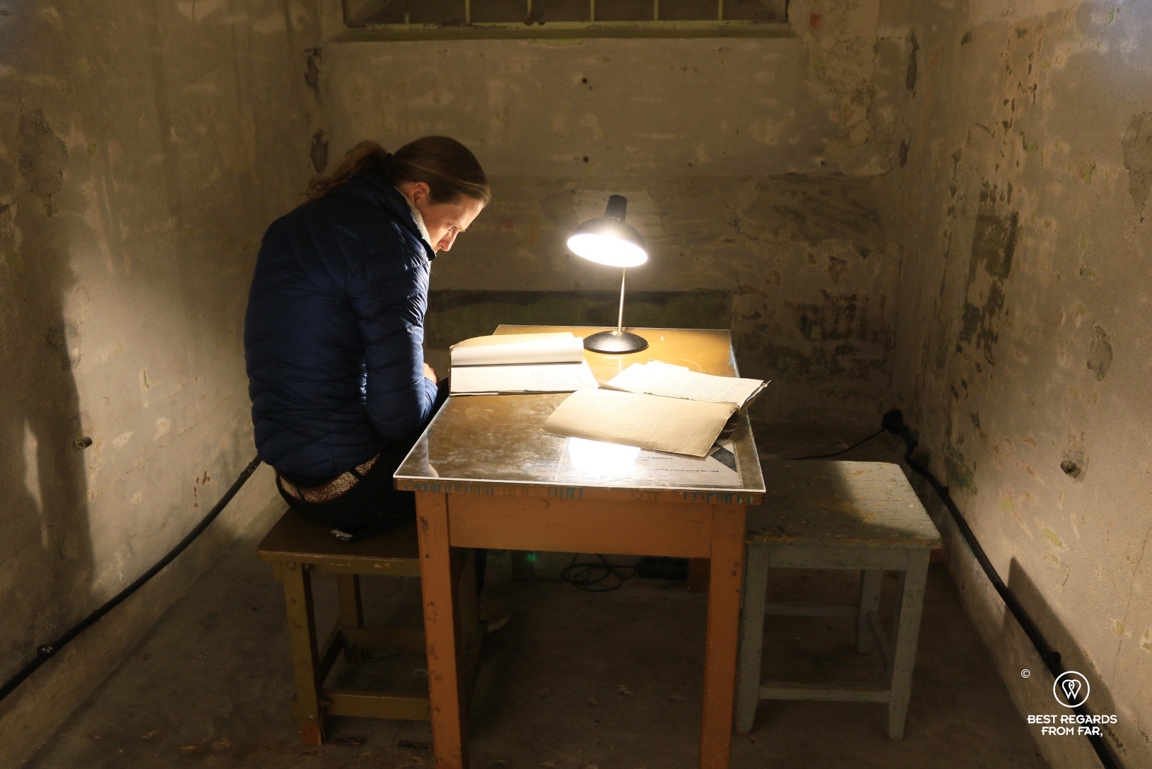 Inside the KGB prison cells in Tallinn, Estonia