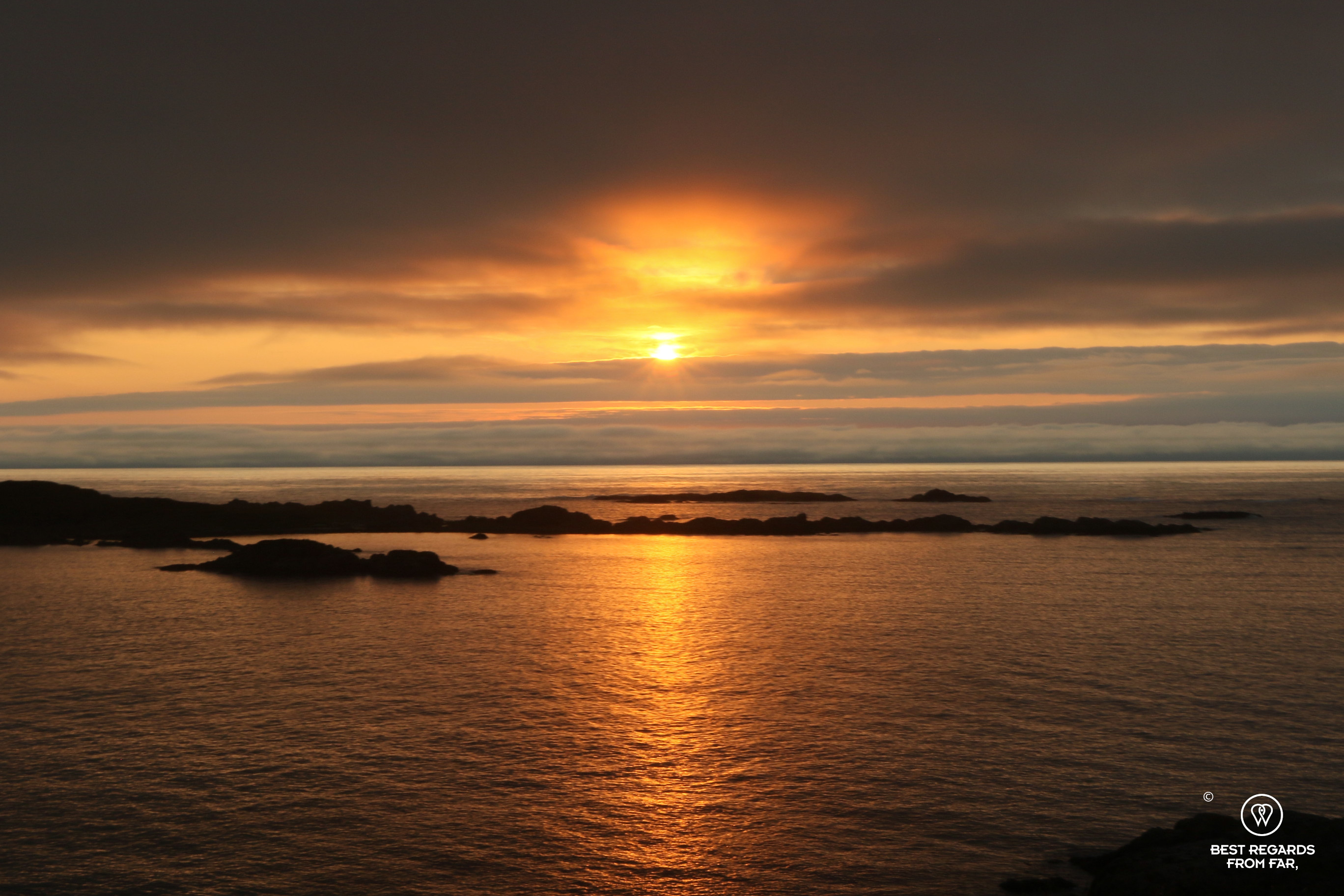 Sunset, Stø, Norway