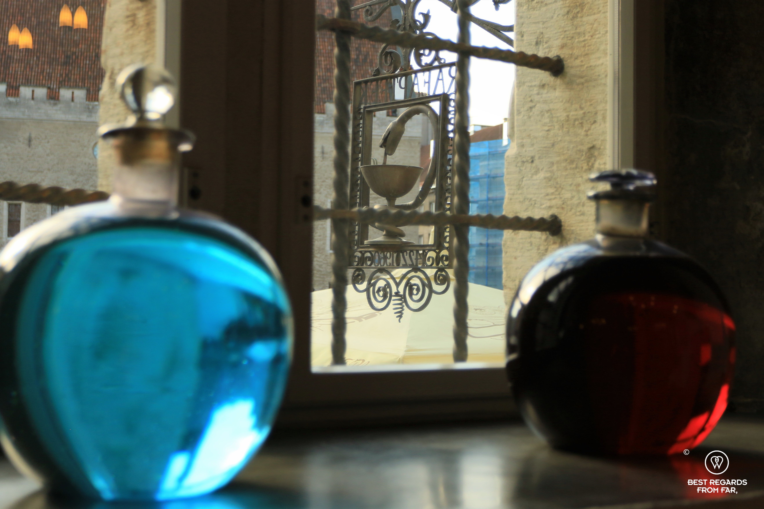 Tallinn Old Town pharmacy from the inside