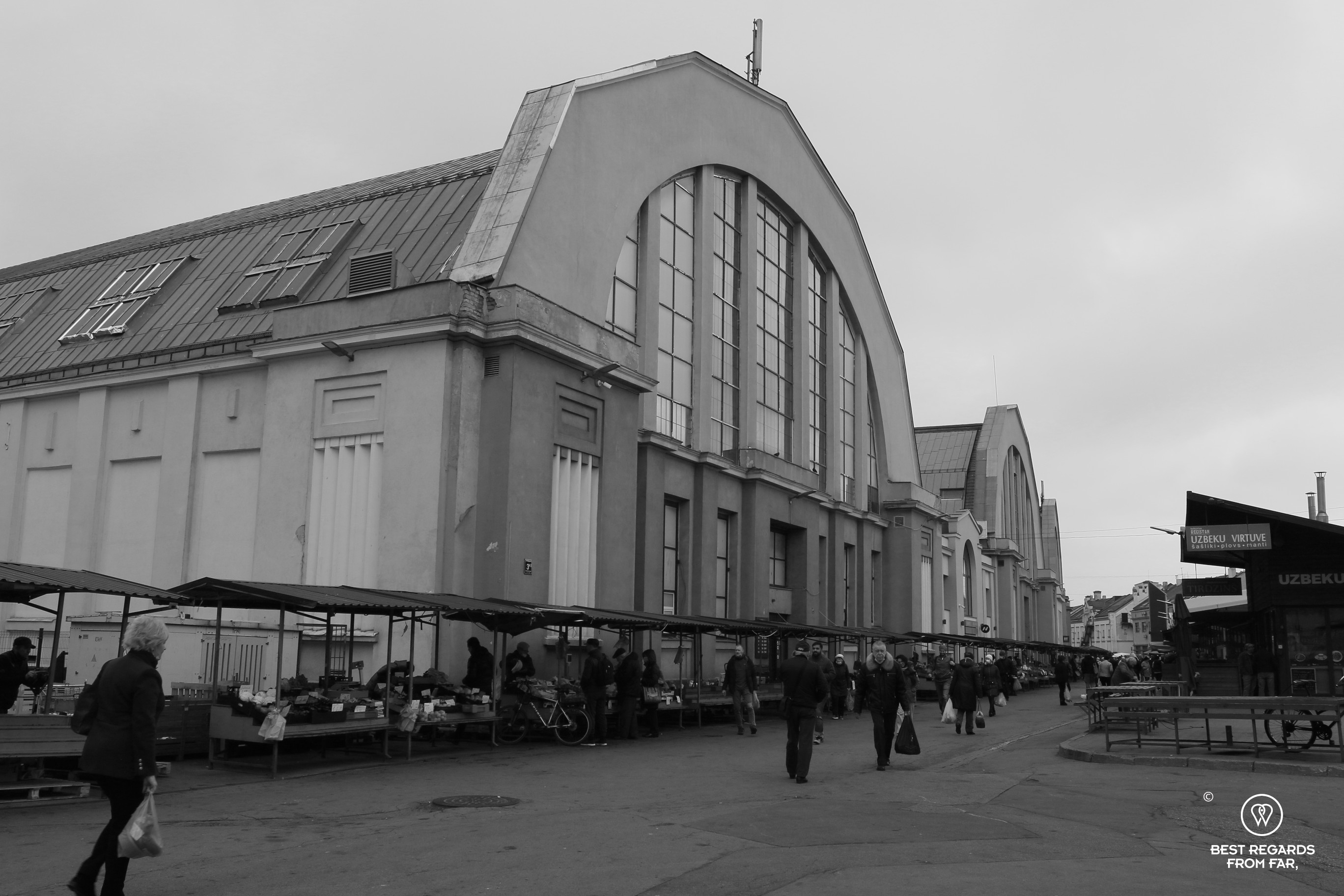 Riga Central Market Hall, Latvia