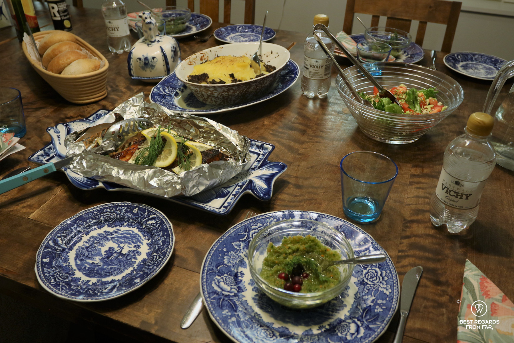 Dinner at Medical SPA Aino Sauna, Finland