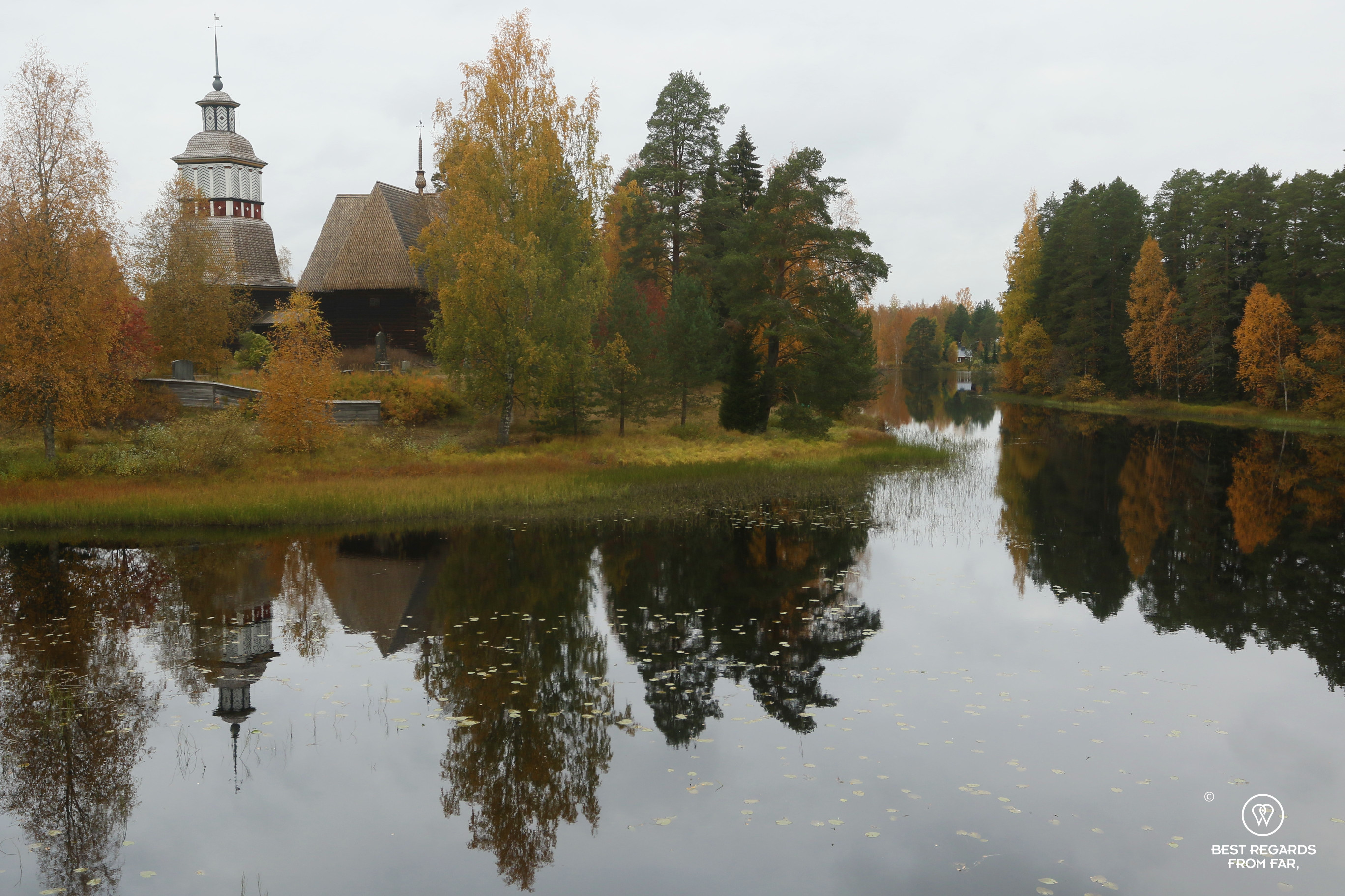 UNESCO sita of Petäjävesi Old Church, Finland
