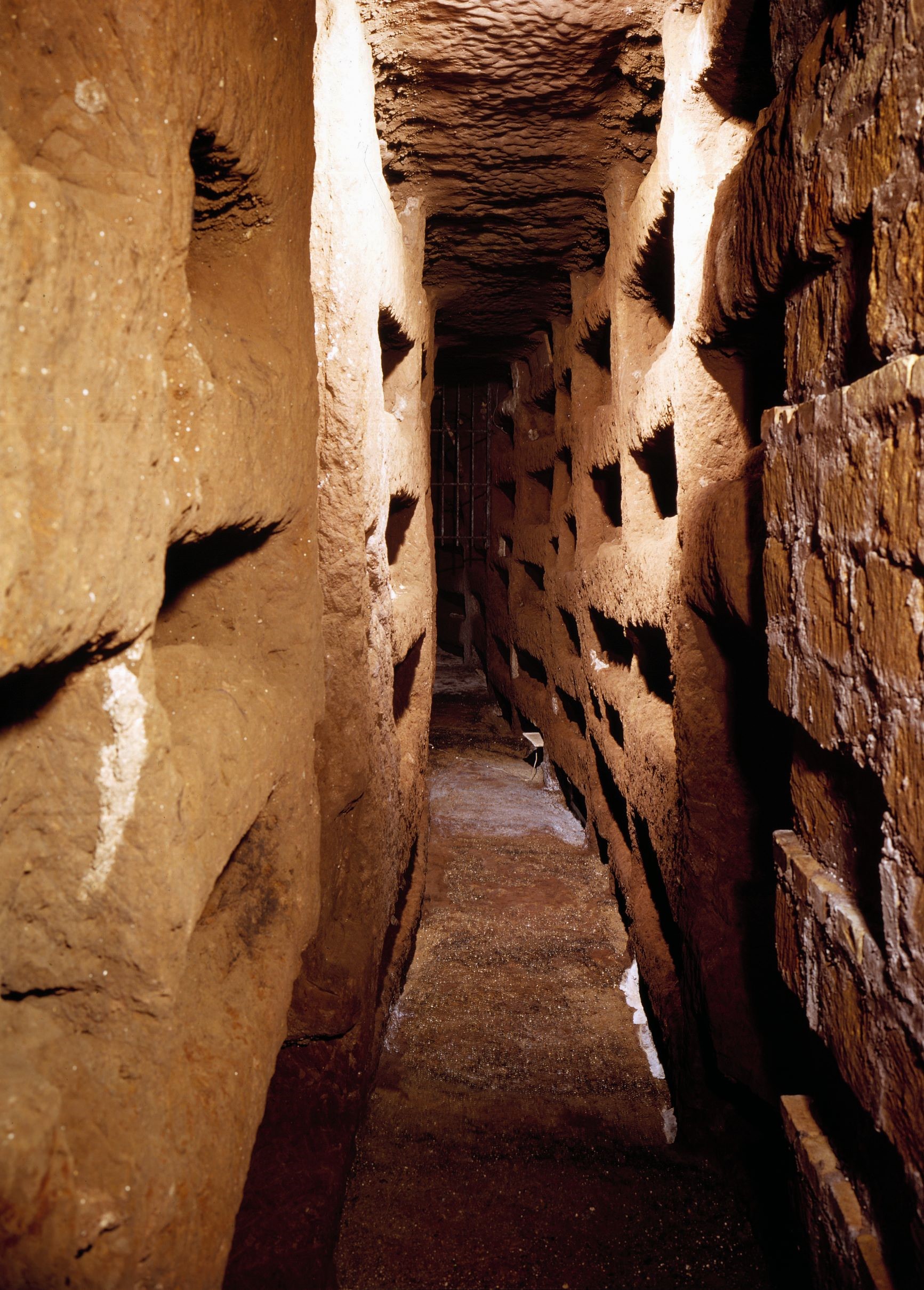 Galleries of the Catacombs of Saint Callixtus in Rome