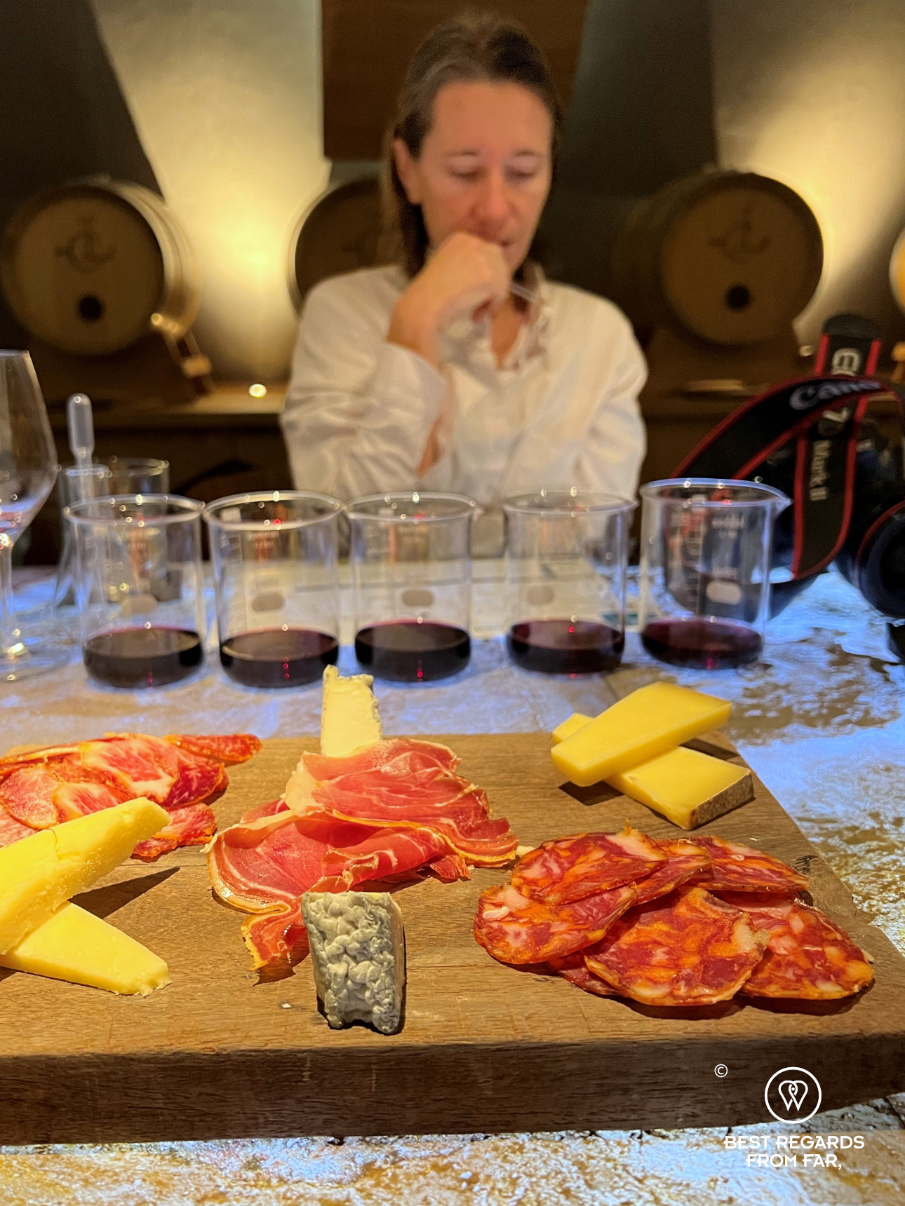 Winemaking workshop at Les Caves du Louvre, Paris