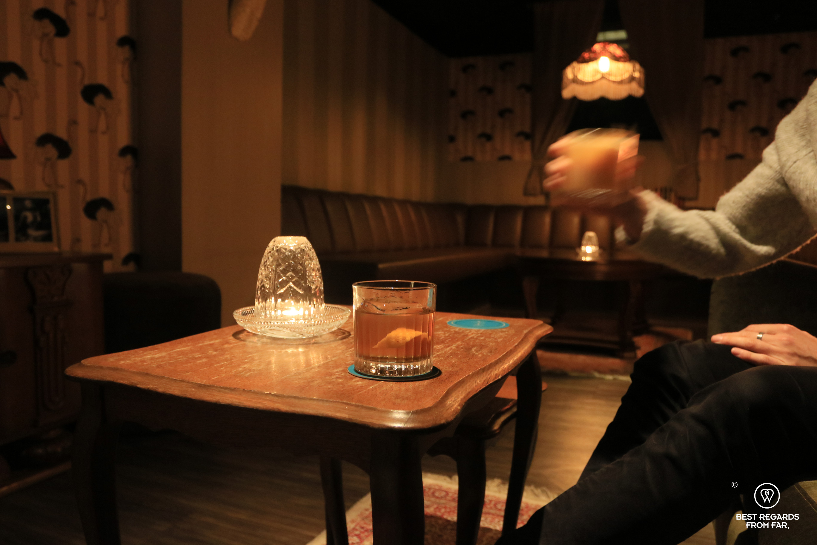 Whisper Sister speakeasy bar, Tallinn