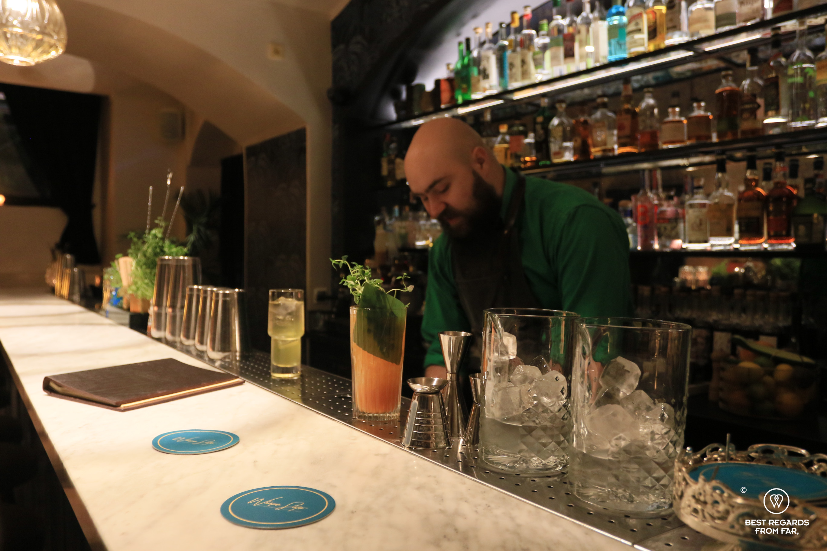 Whisper Sister speakeasy bar, Tallinn