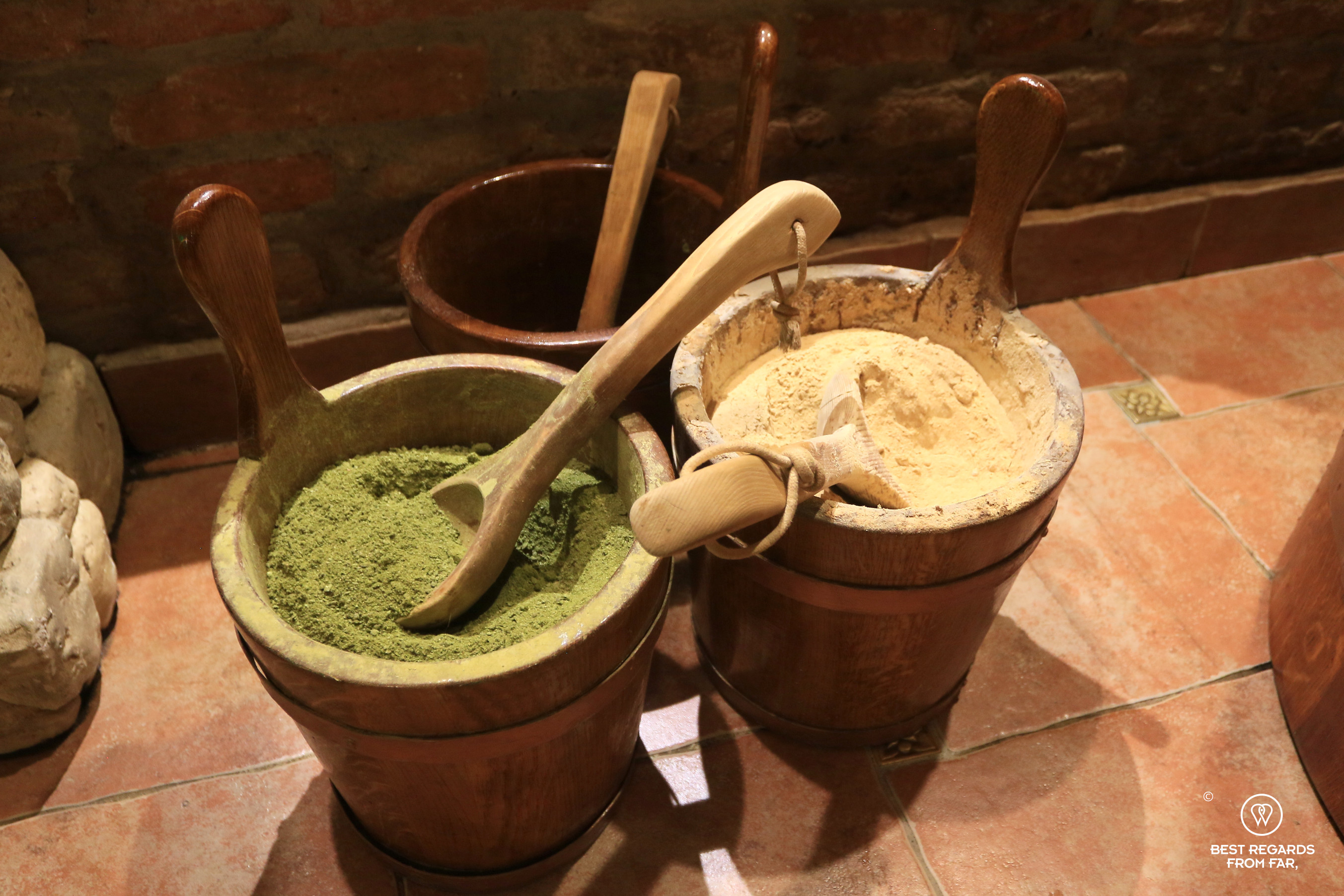 Hop and yeast to prepare the hot tub, Prague Original Beer Spa