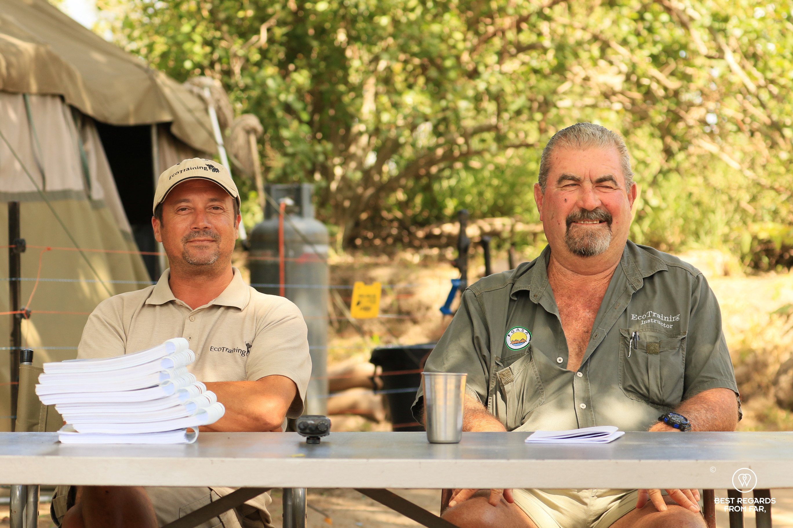 Safari field guide training instructors, ecotraining