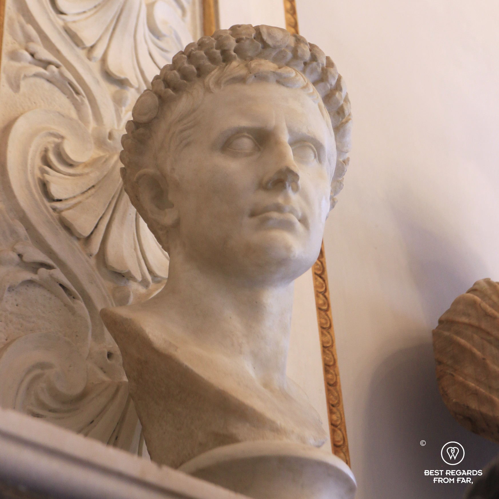 Bust of Augustus, Capitoline Museum, Rome, Italy