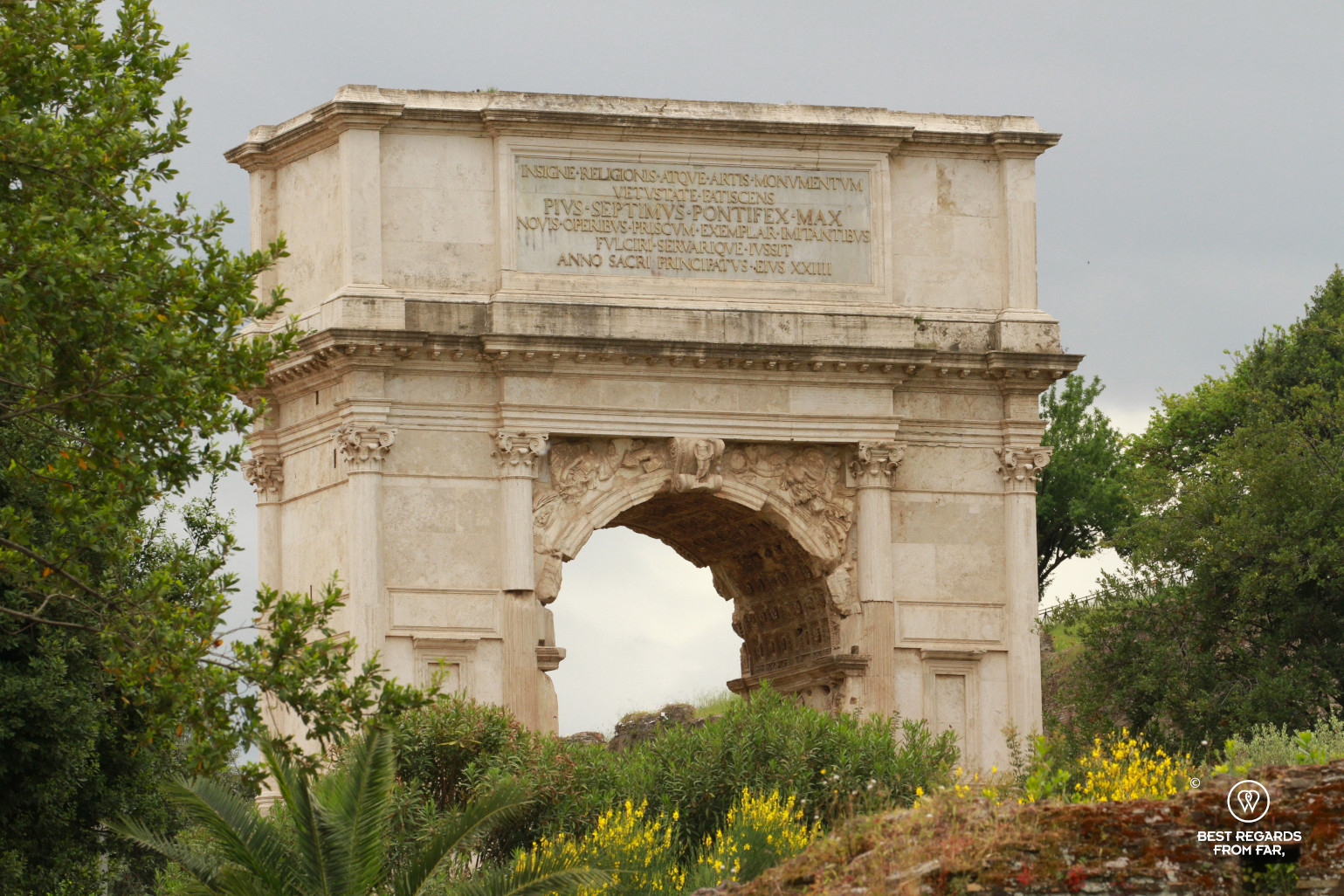 Titus Arch, Roman Forum, Rome, Italy