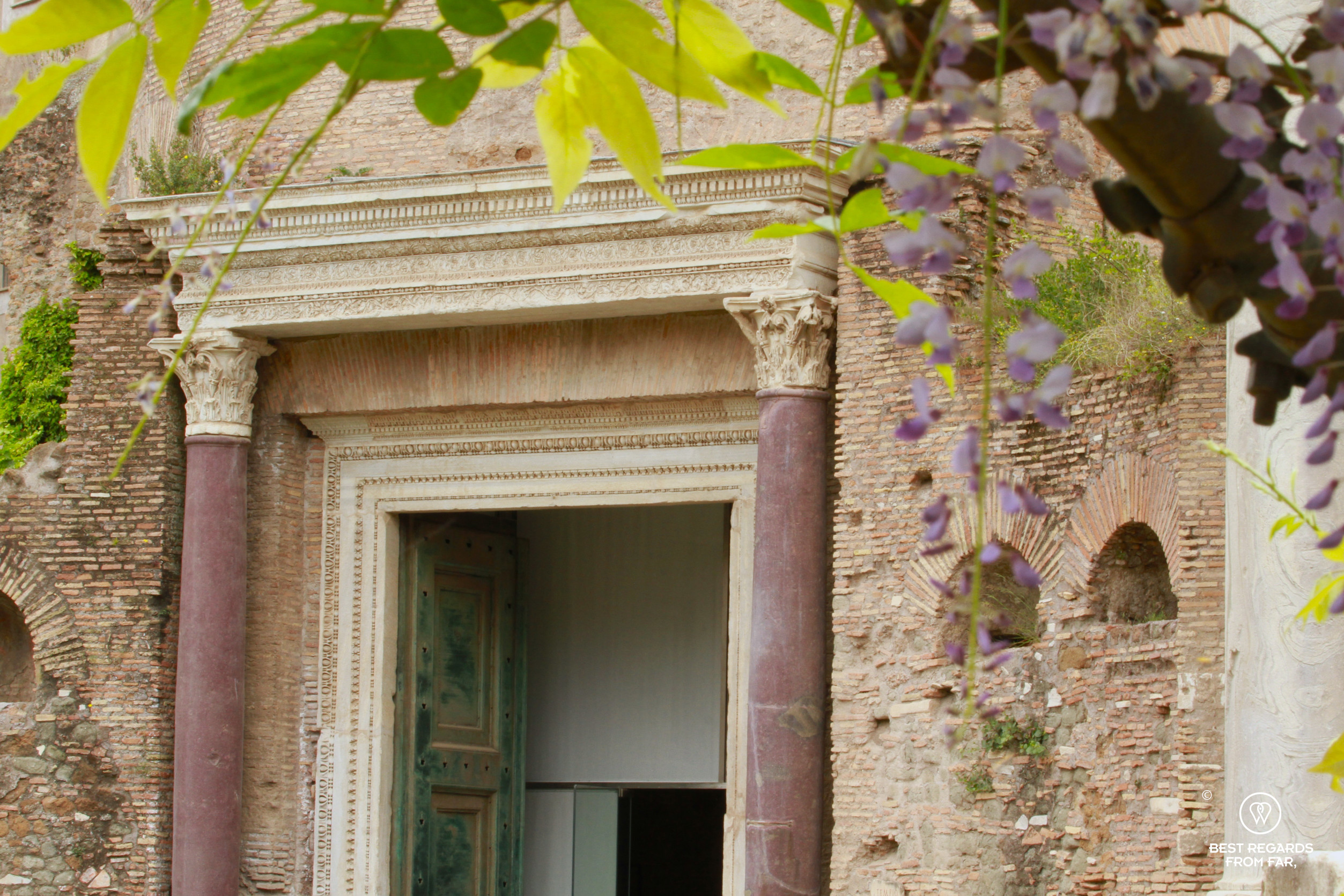 Temple of Romulus, Roman Forum, Rome, Italy