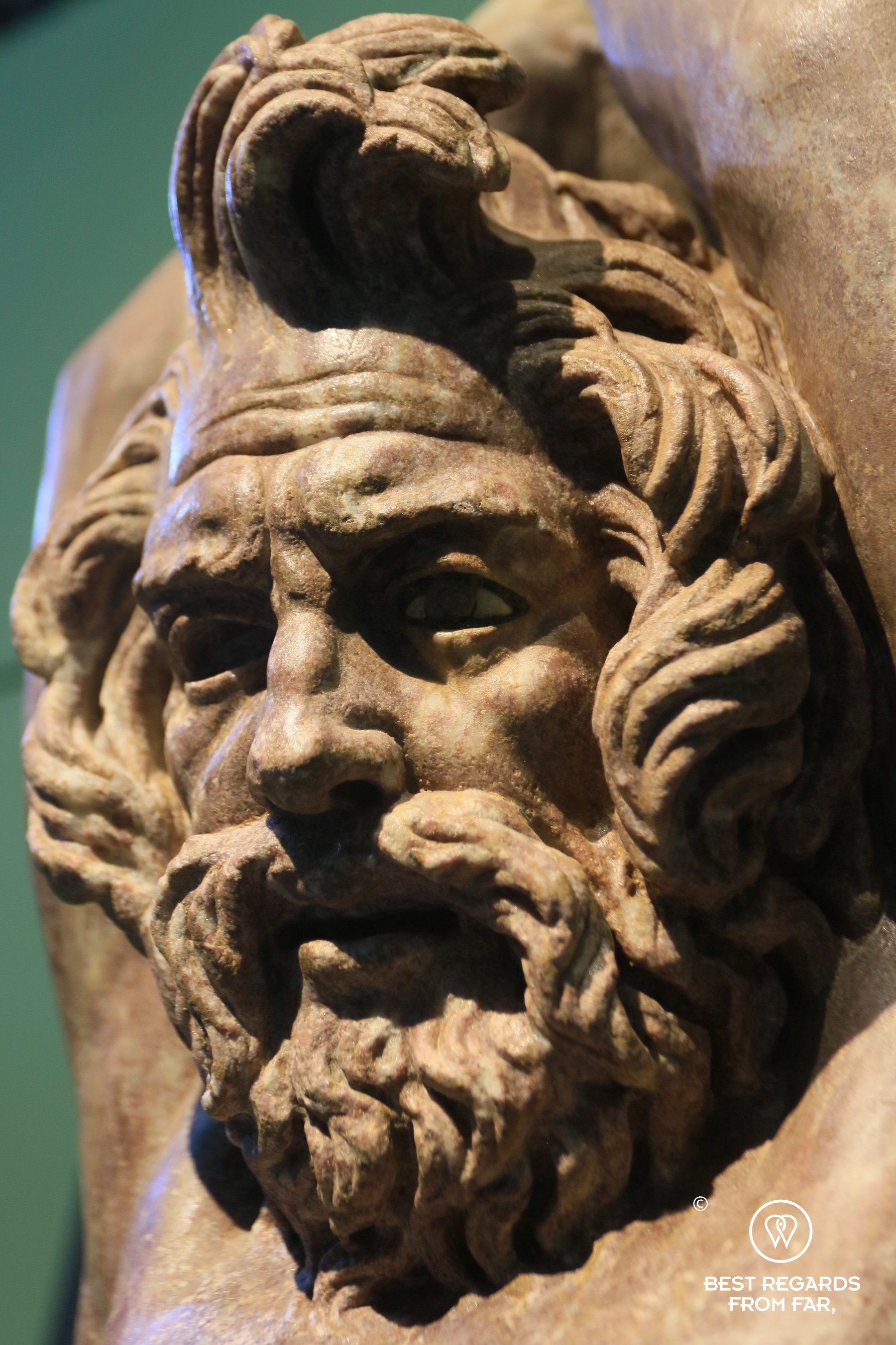 The Flayed Marsyas, Museum of Montemartini, Rome Italy