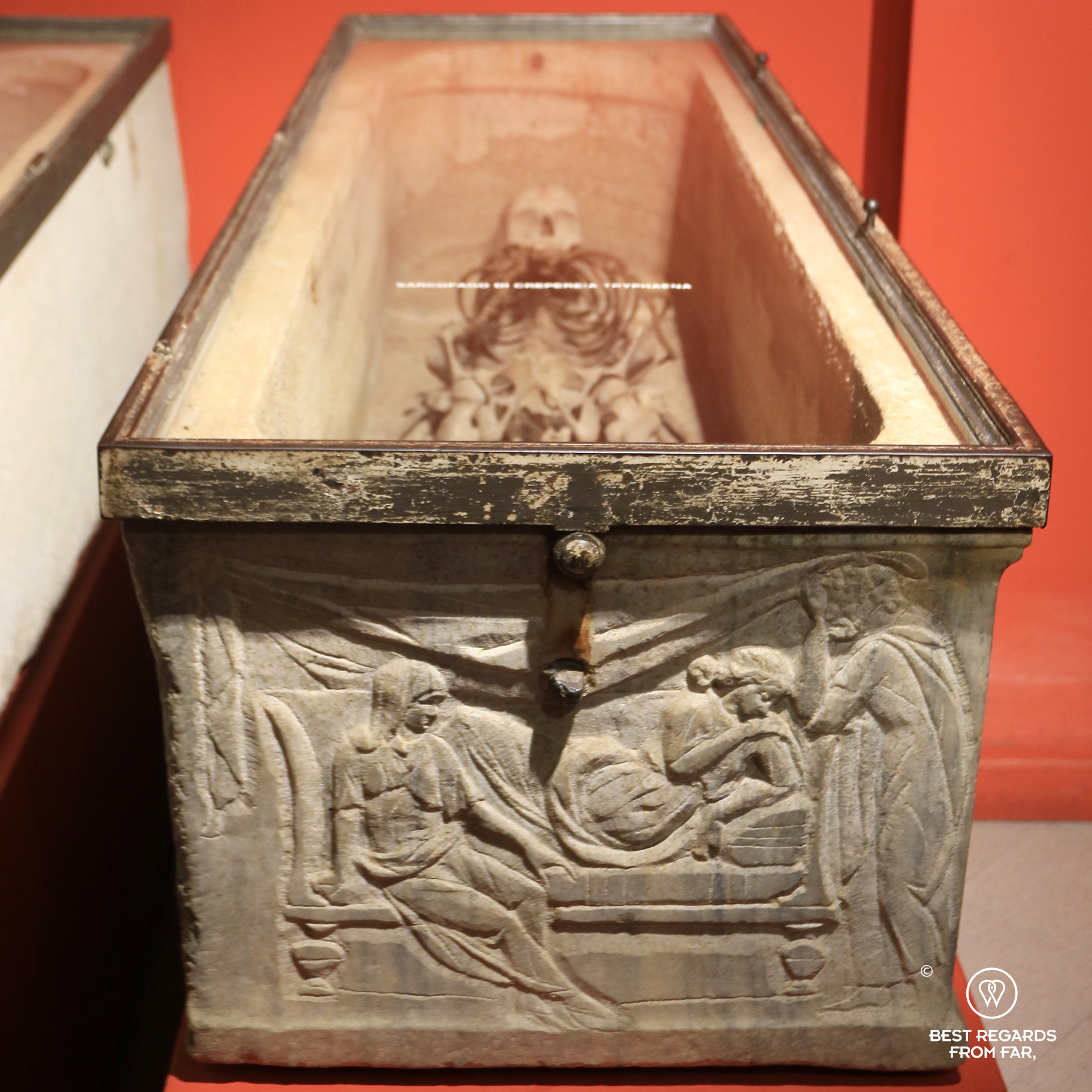 Sarcophagus of Crepereia Tryphaena, Museum of Montemartini, Rome, Italy