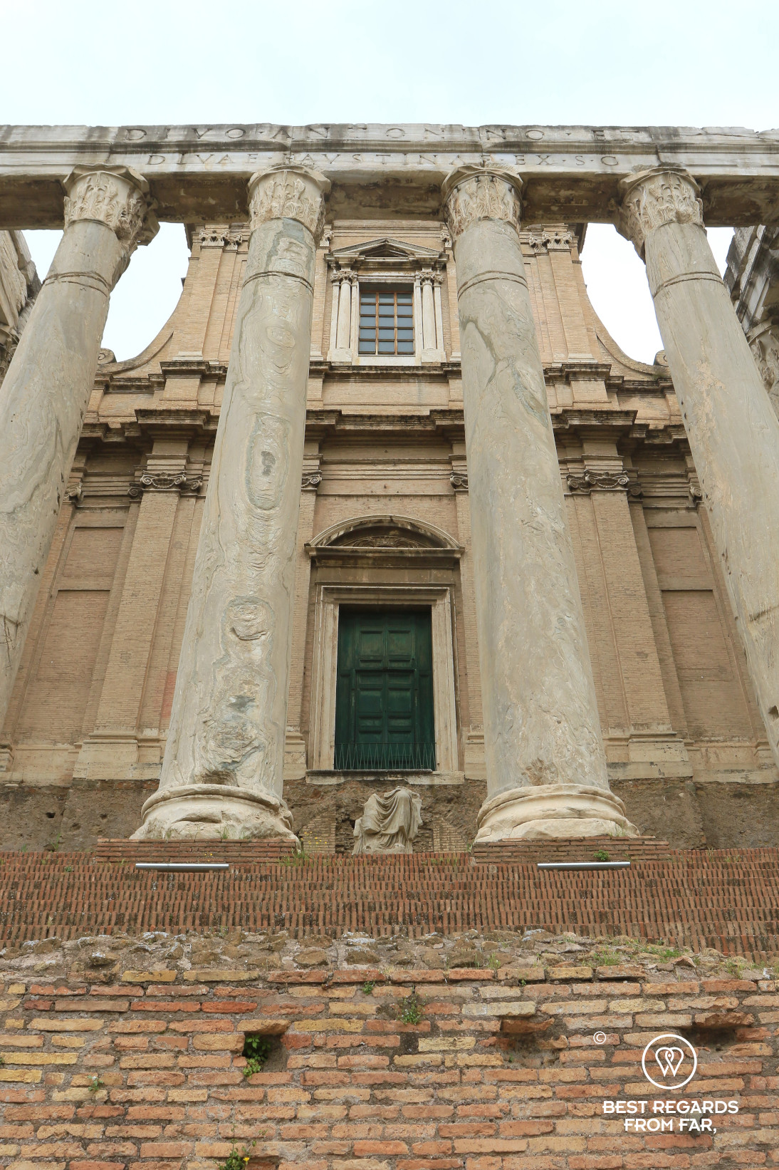 Temple of Antonia and Faustina, Roman Forum, Rome, Italy