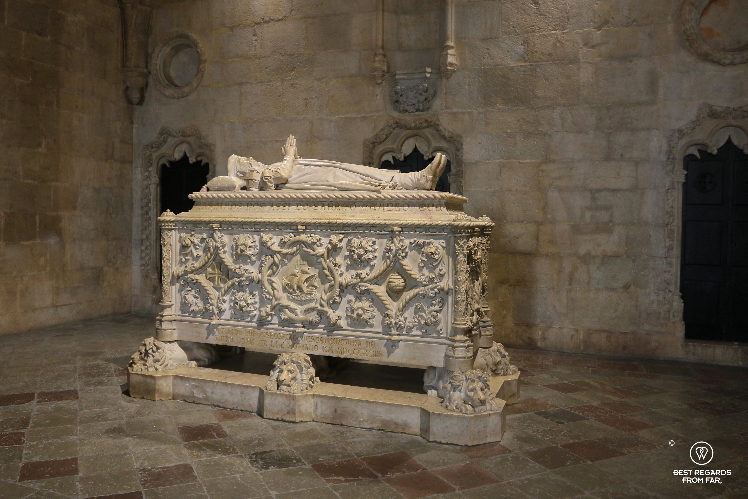 Tomb of Vasco da Gama, Jerónimos Monastery, Lisbon