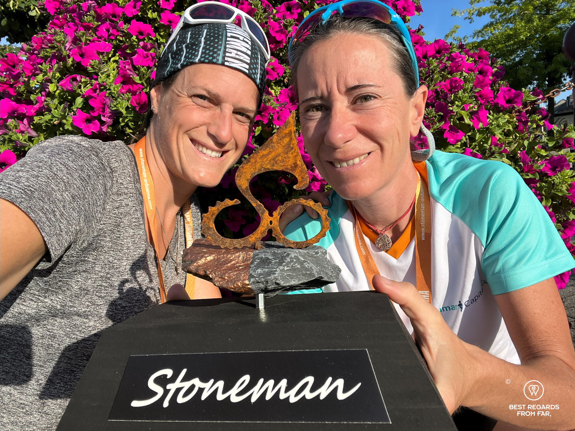 The bronze trophy of the the Stoneman Arduenna!