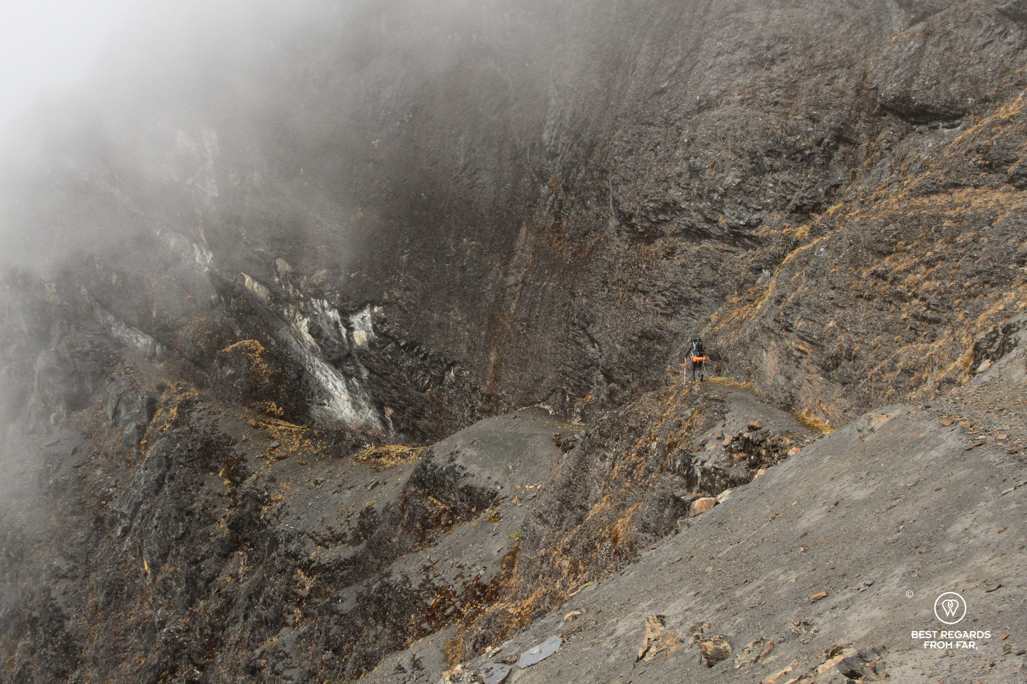Hiking to Punta Yanayacu, Cordillera Blanca, Peru