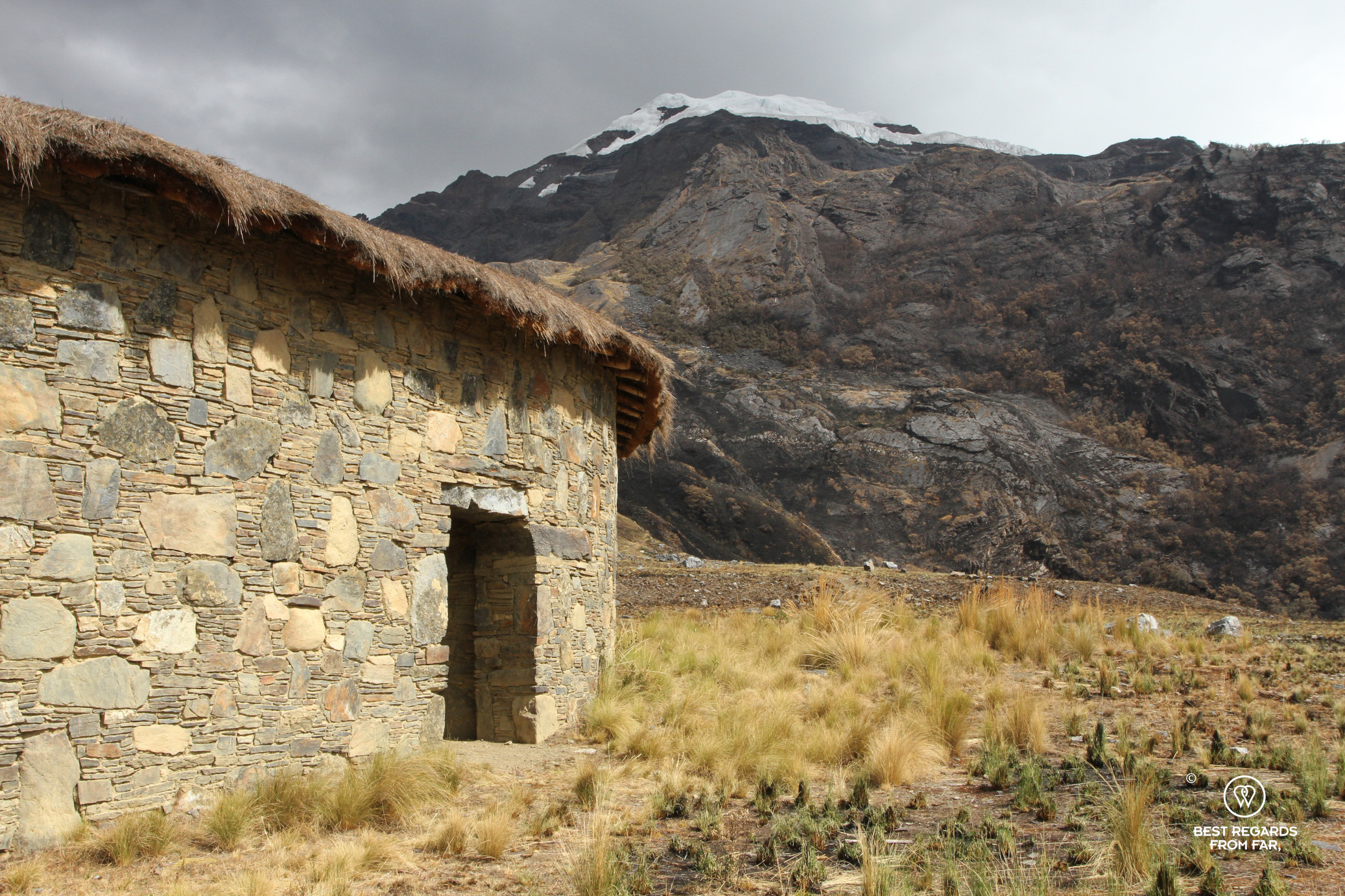 Quisuar ruins, Cordillera Blanca, Peru