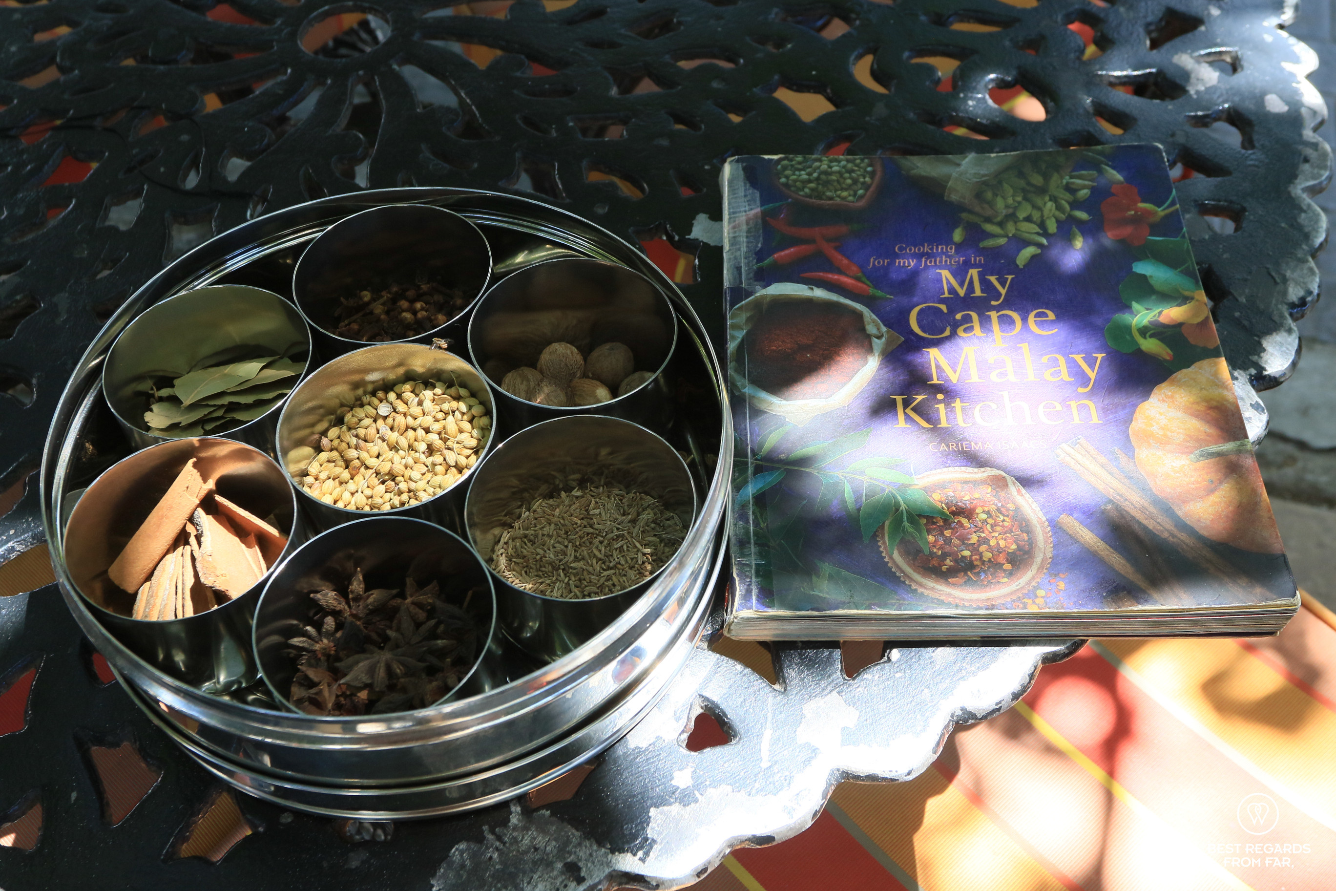 Cape Malay spices and cooking book in Cape Town