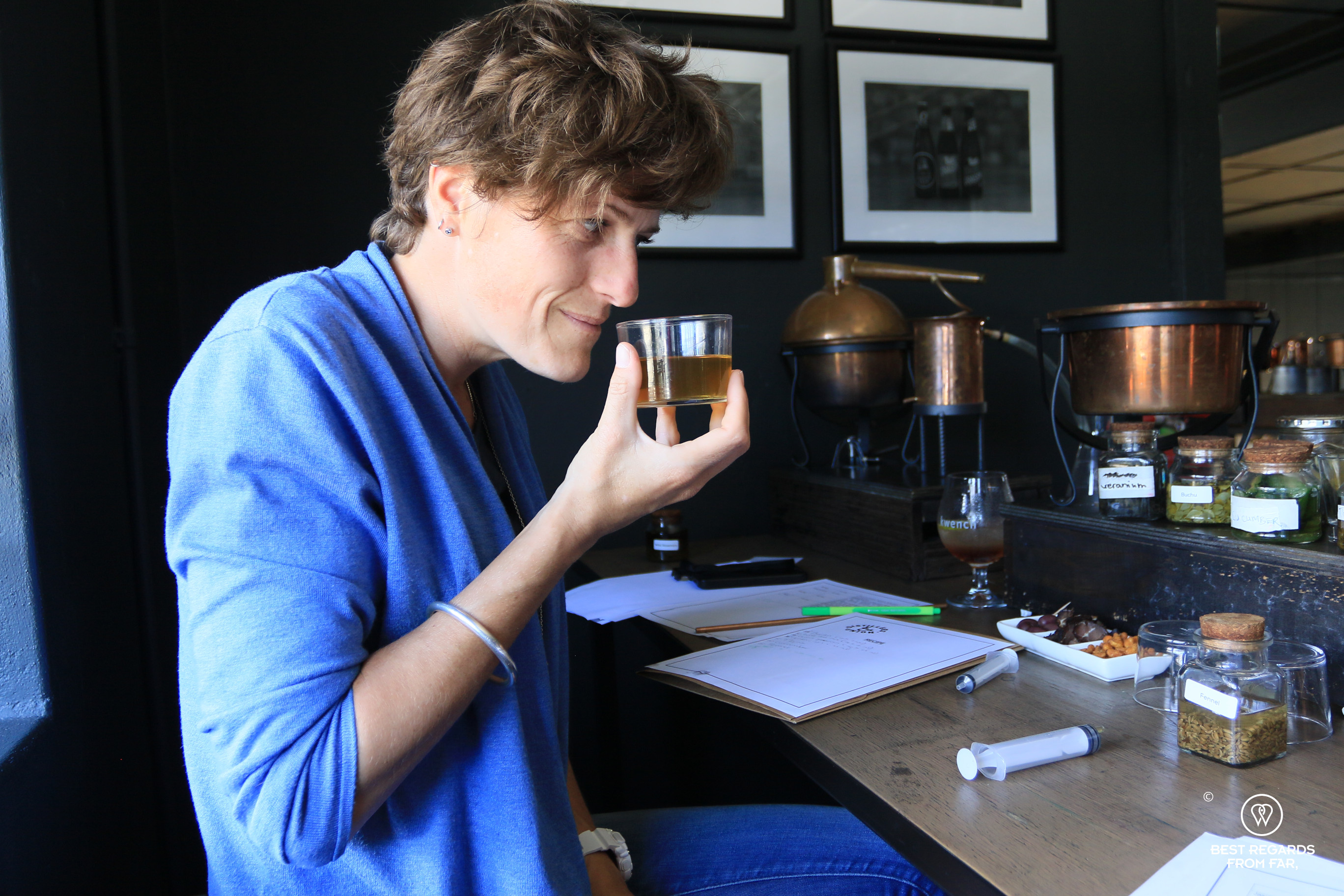 Distillers & Union gin making workshop, Cape Town