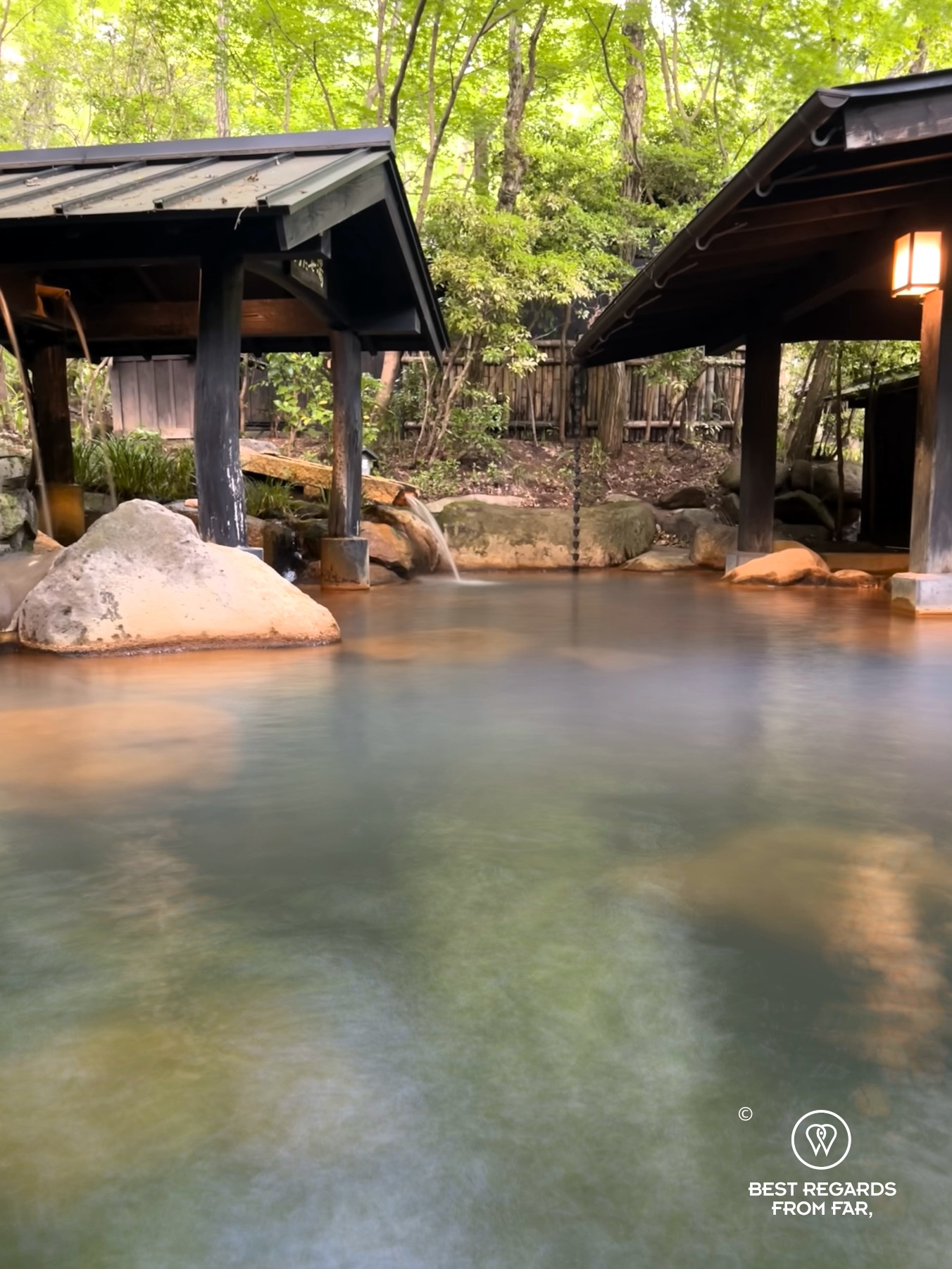 Onsen in a ryokan of Kurokawa