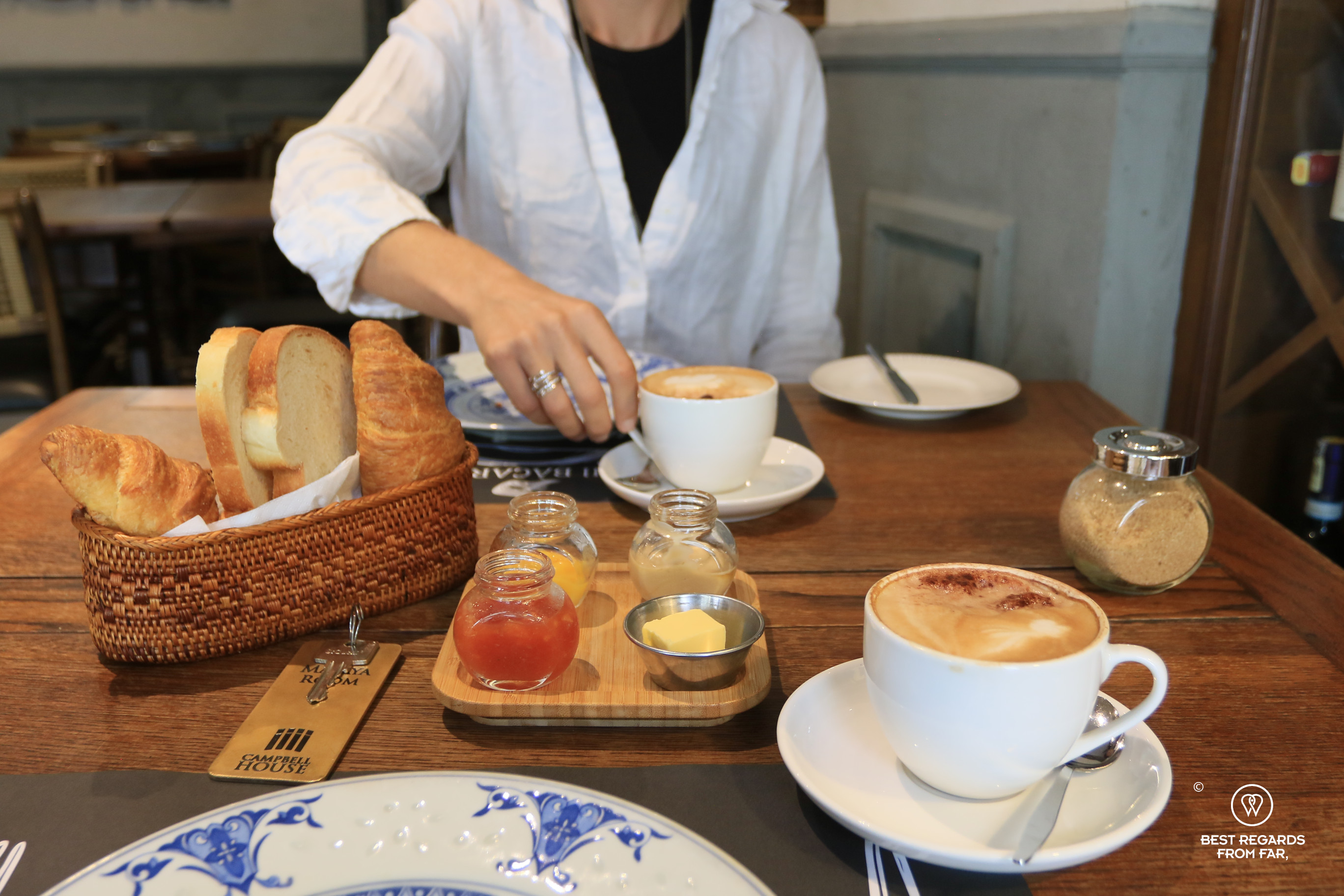 Campbell House Hotel Breakfast in George Town in Penang.