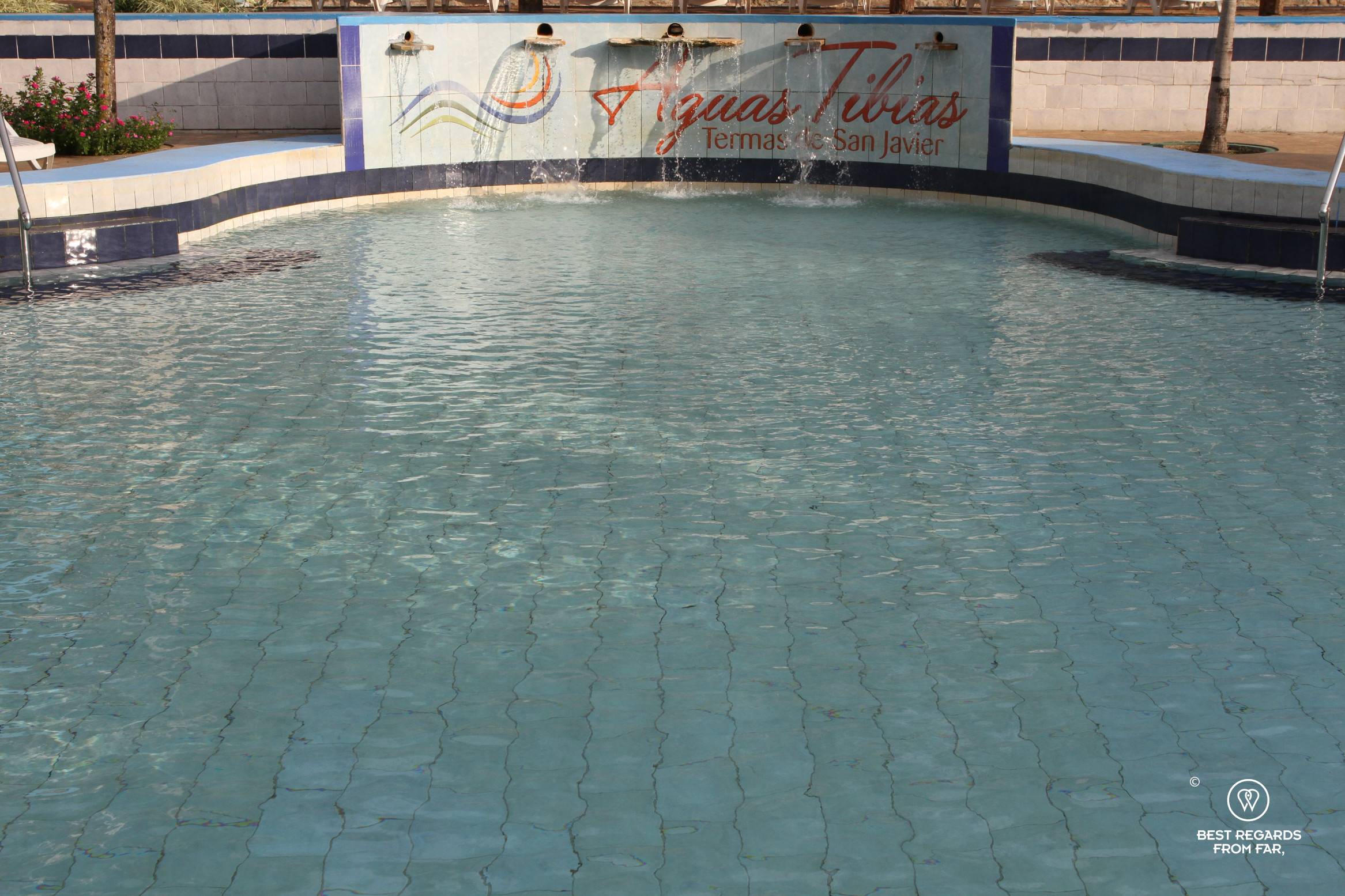 Thermal waters of Aguas Tibias.