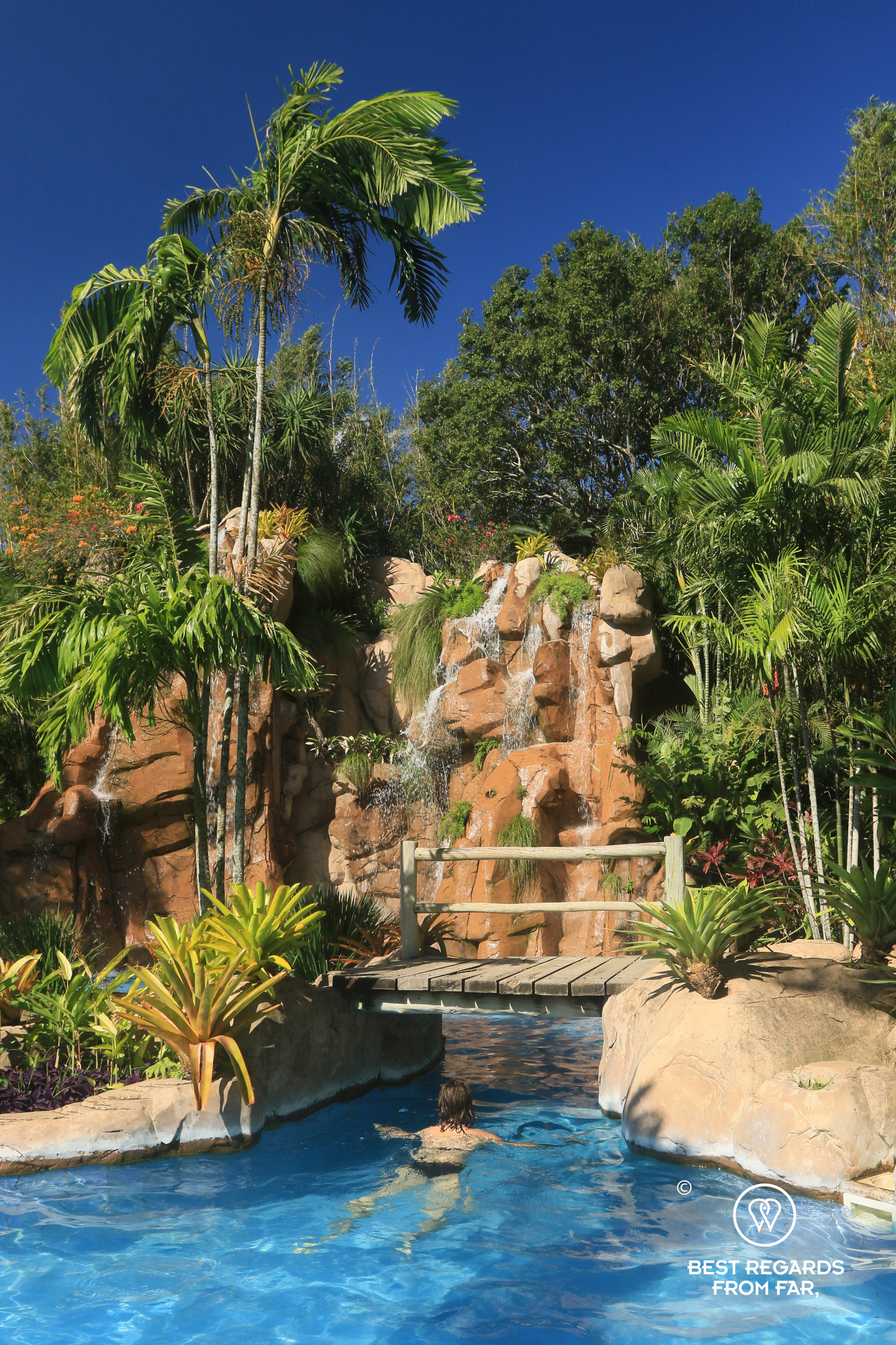 Fresh water pool at La Rinconada.