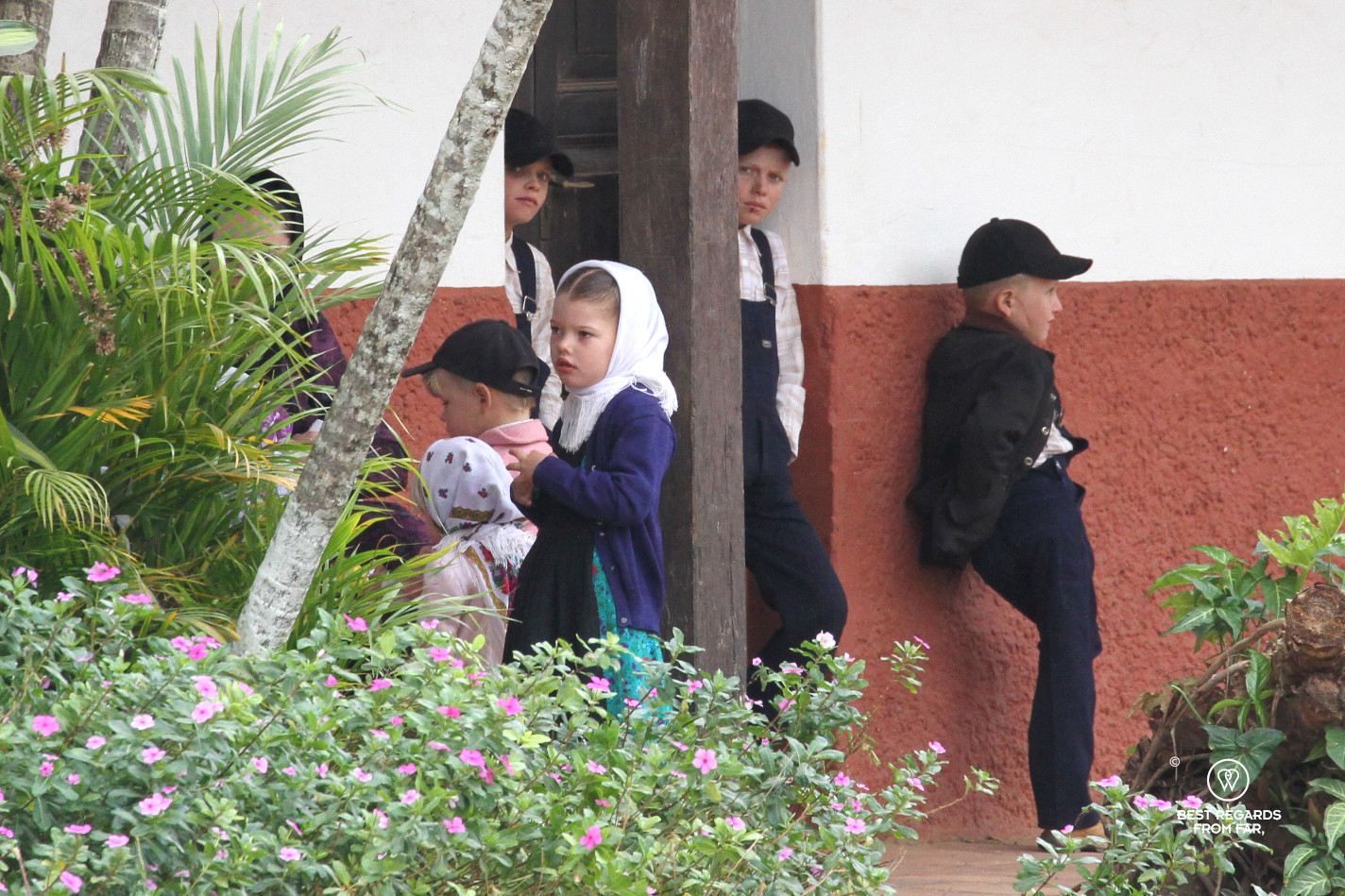 Menonite kids in Bolivia.