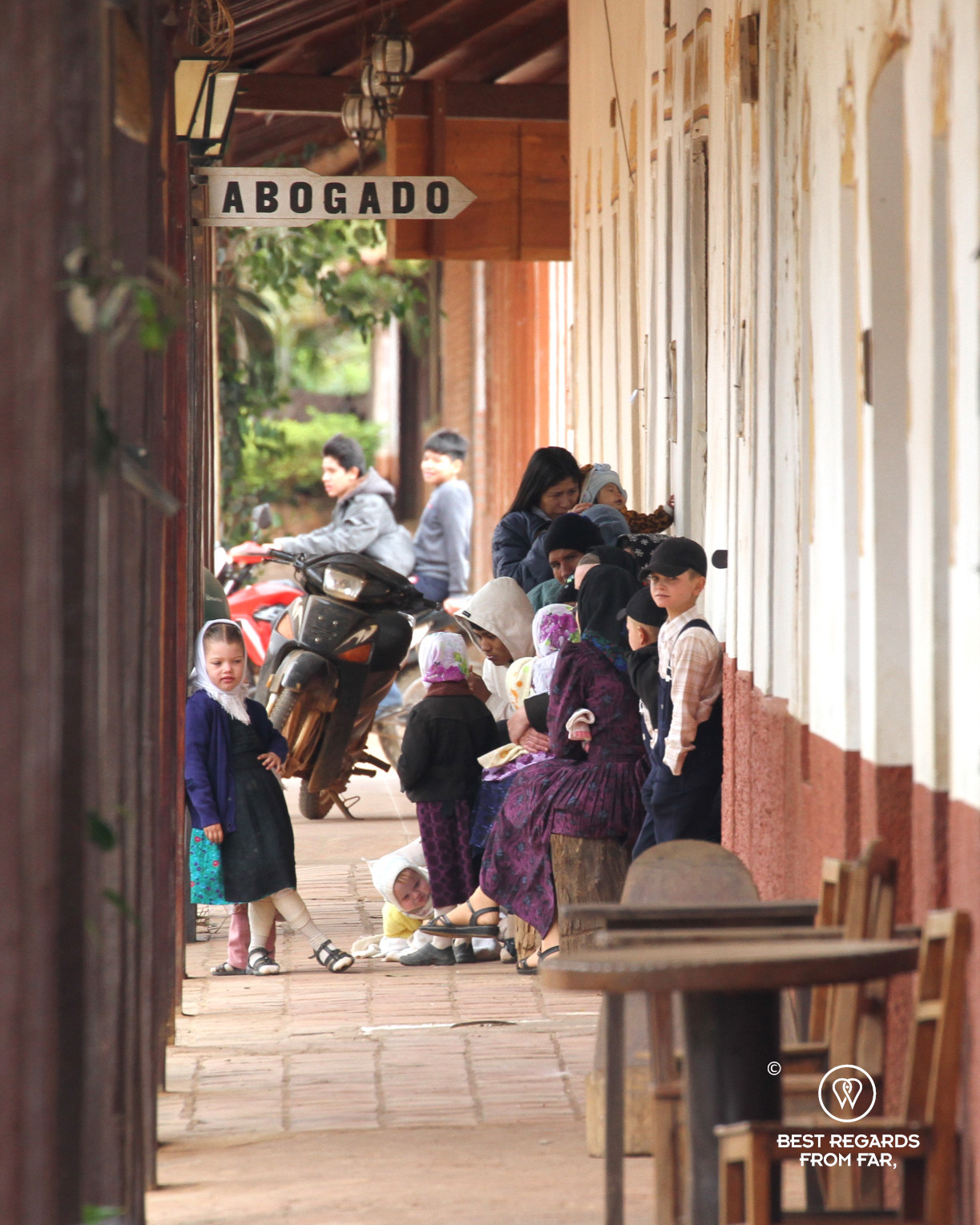 Menonite kids in Bolivia.