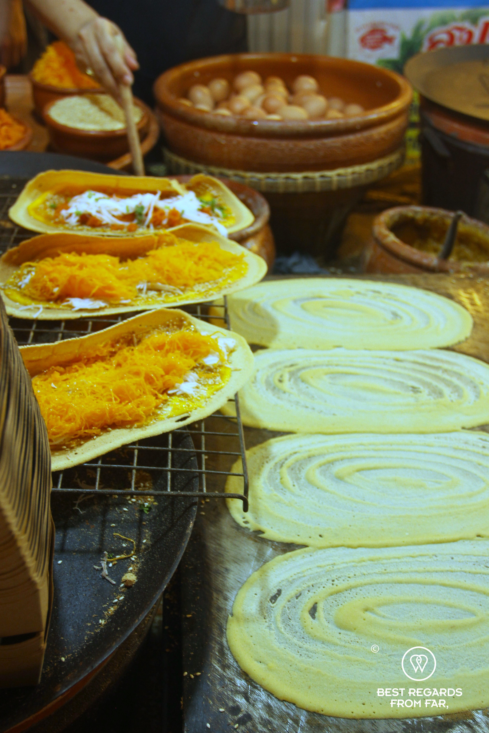 Street food stall in Bangkok.