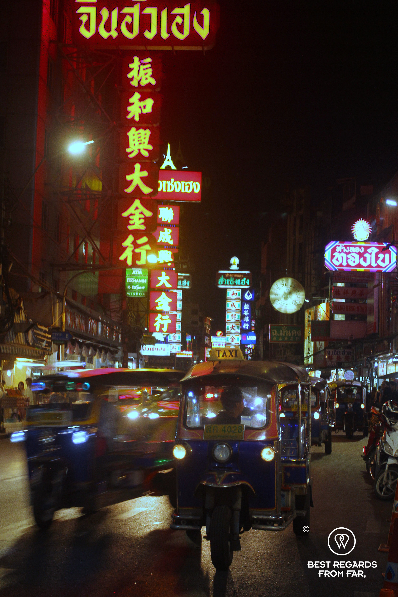 Chinatown by night, Bangkok.