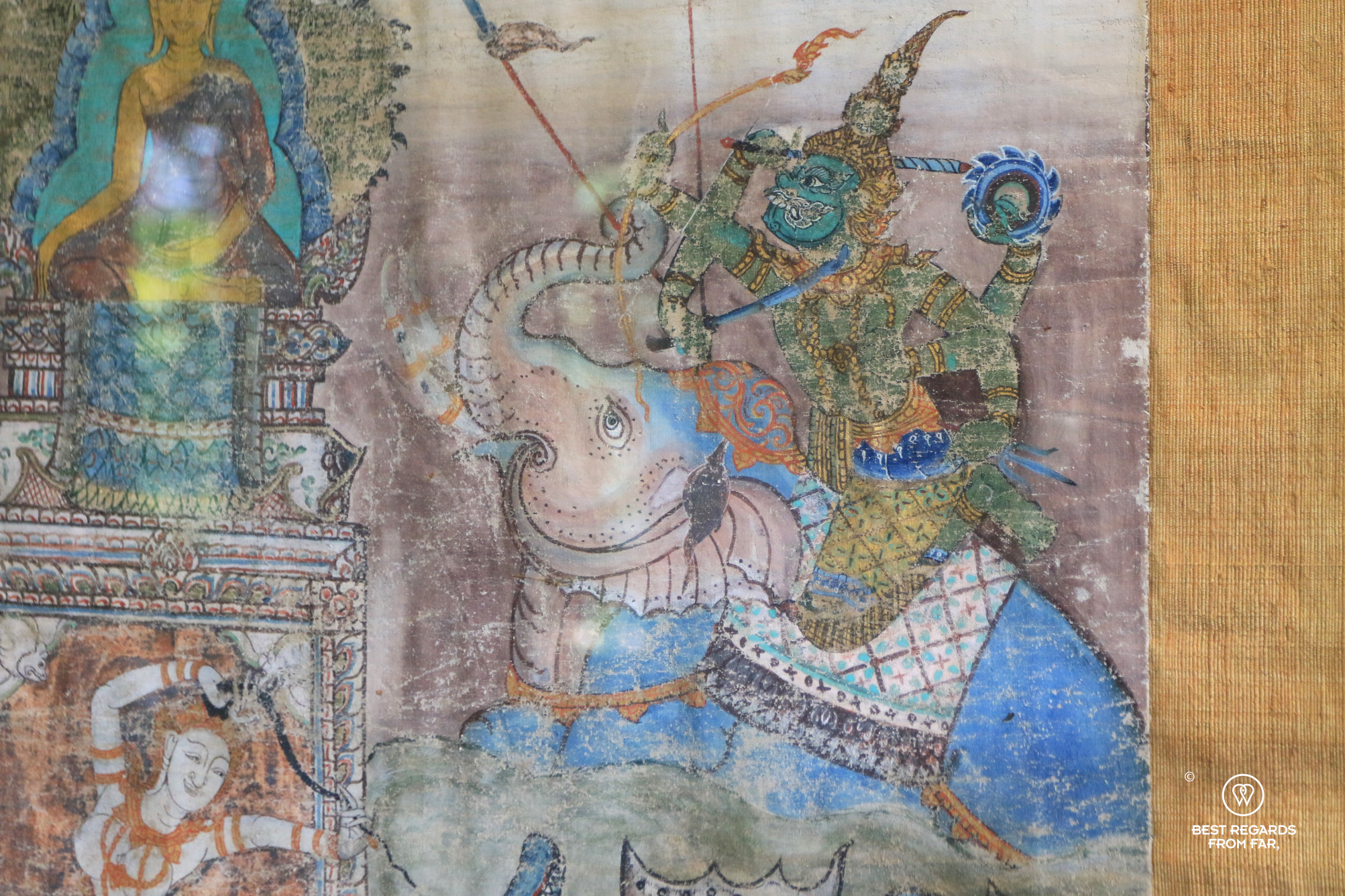 Art in Jim Thompson's House, Bangkok.