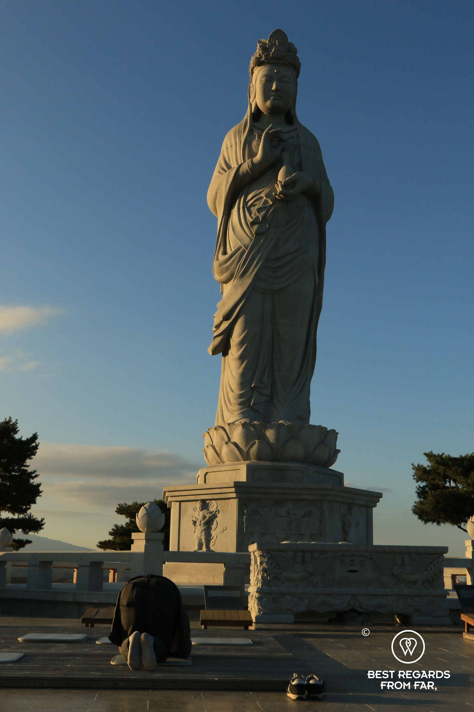 The Bodhisattva of the Naksansa temple.