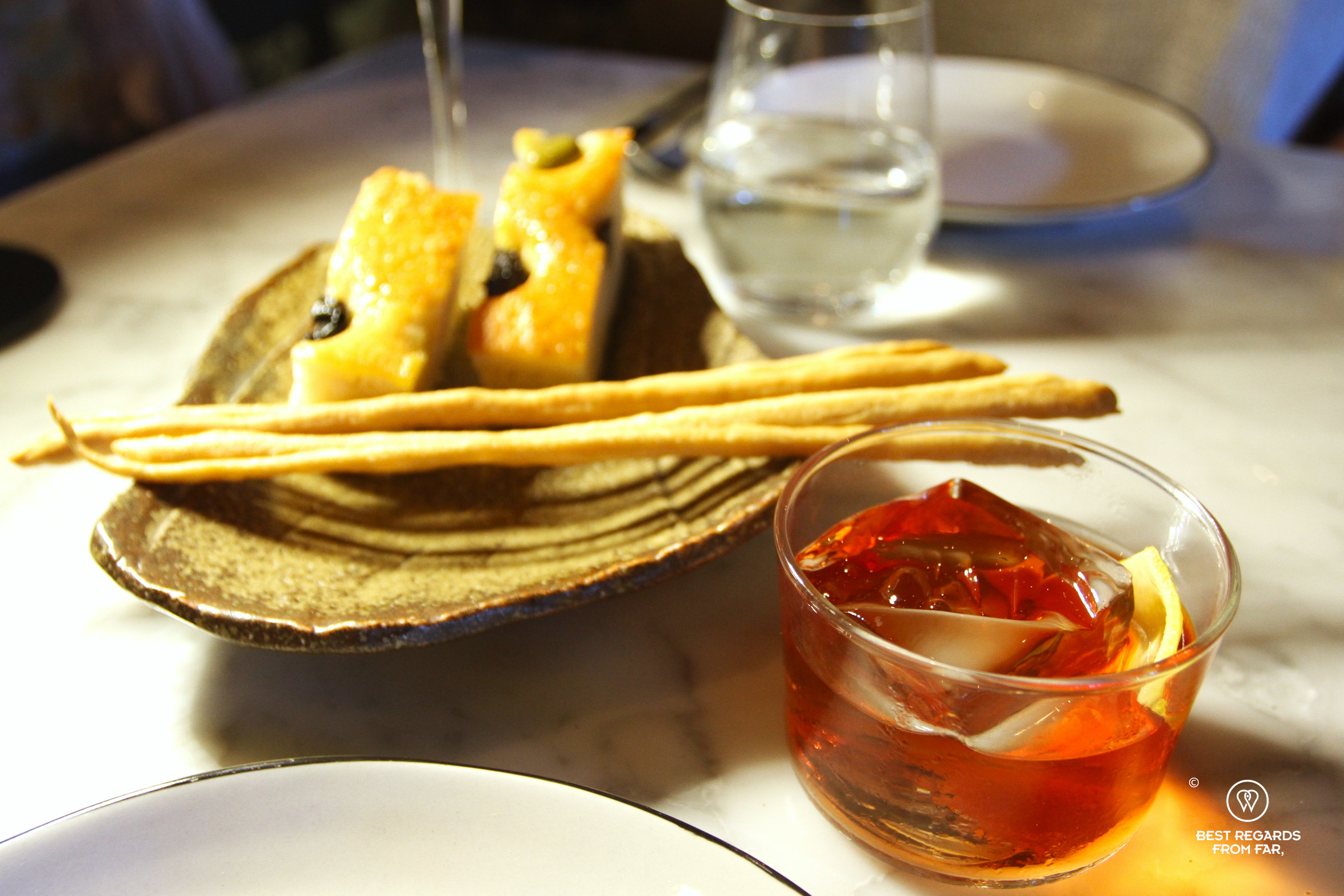 Aperitivo at Scala Pasta Bar in Cape Town.