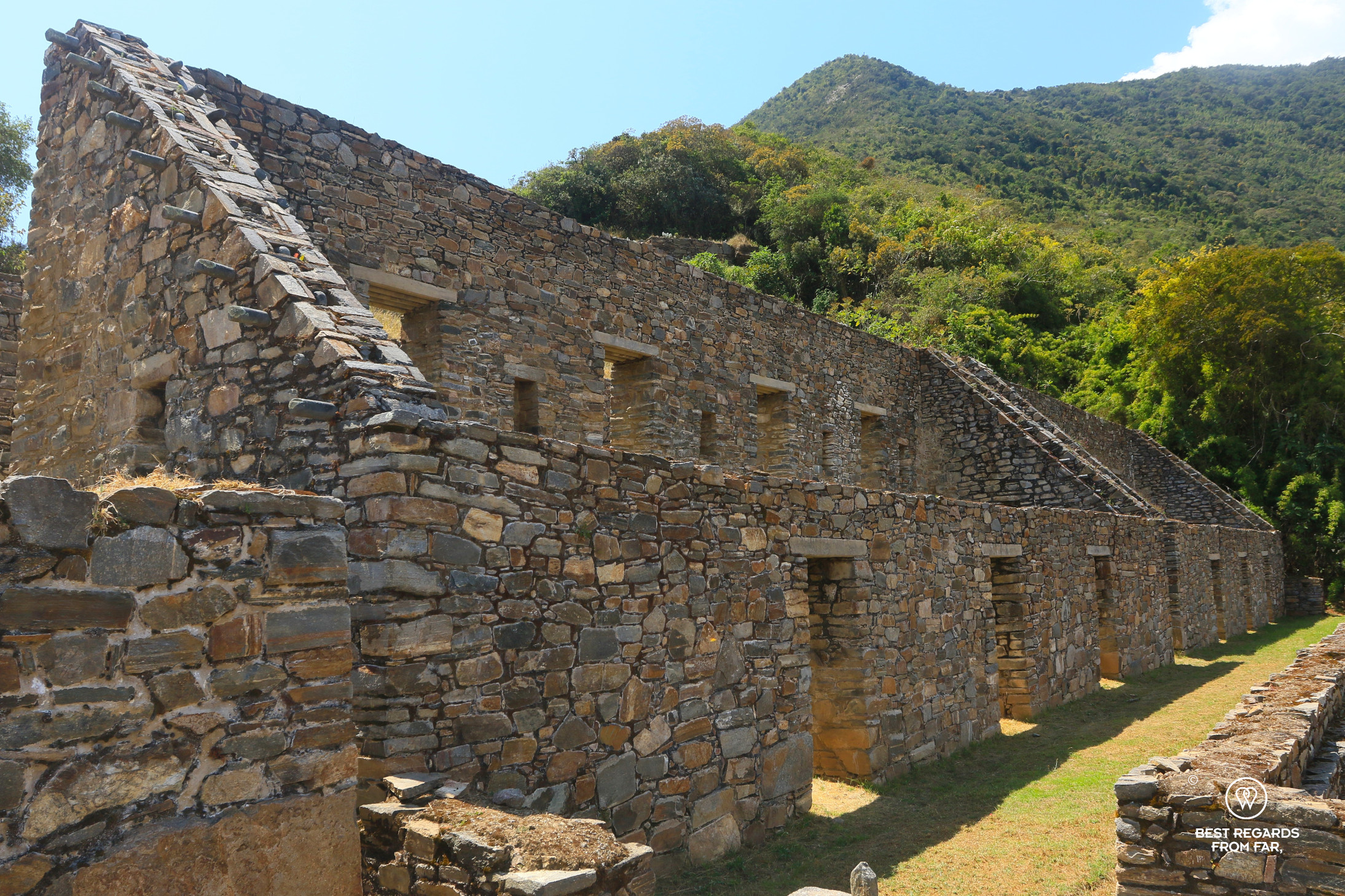 Warehouses in the Upper Area of Choquequirao.