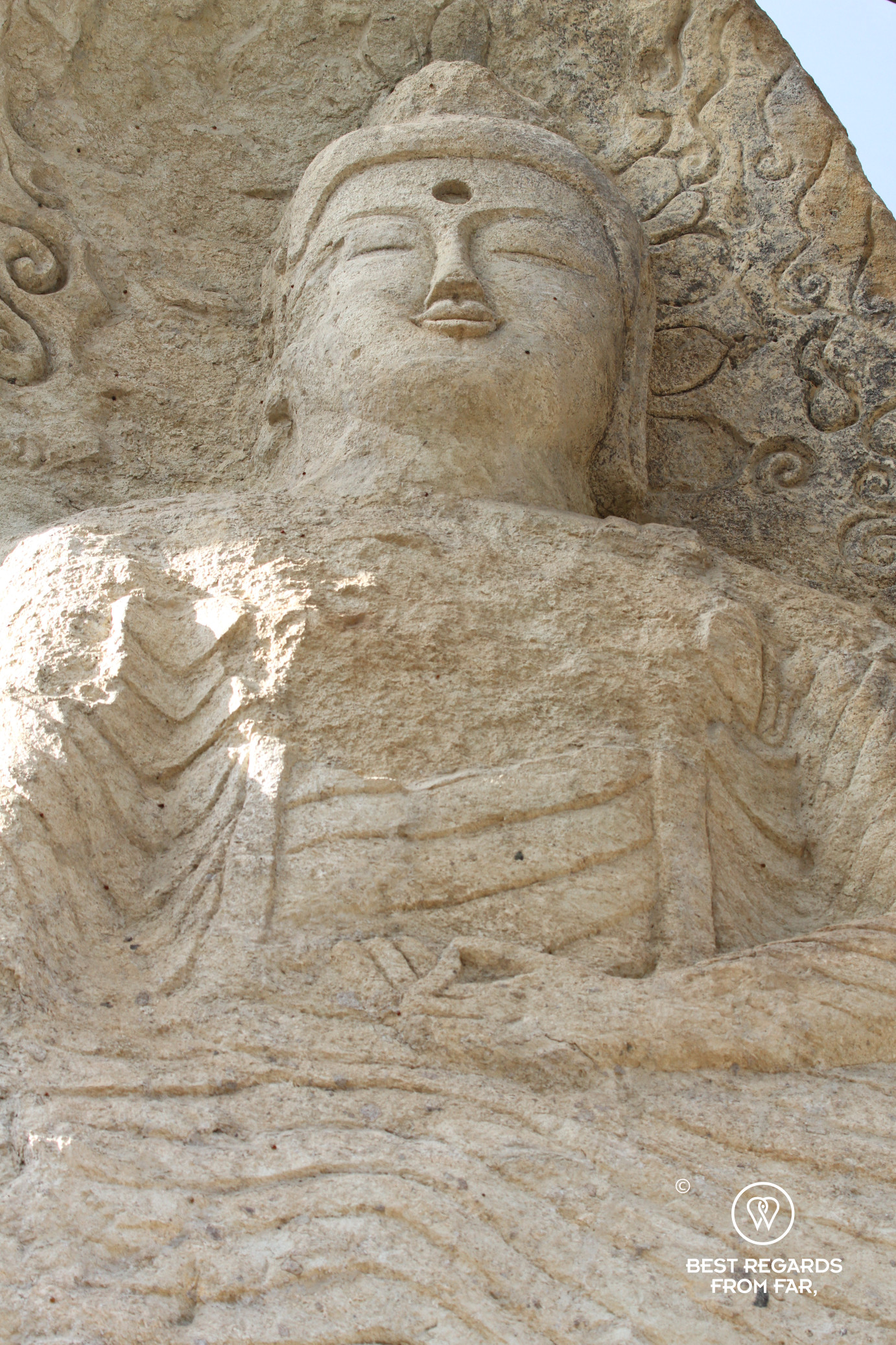 Carved Buddha at the Golgulsa temple in South Korea.