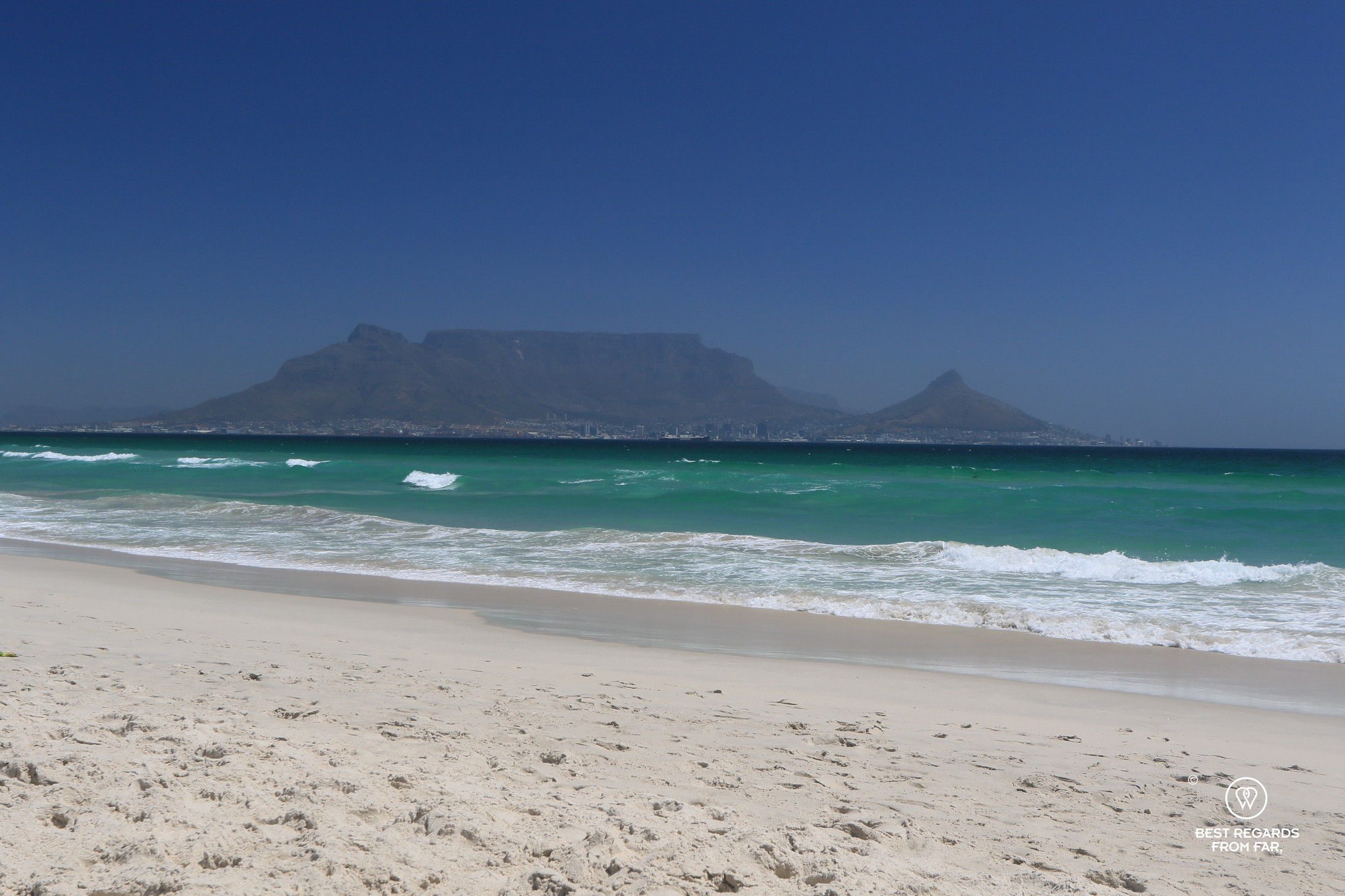 Cape Town from Blouberg Beach.