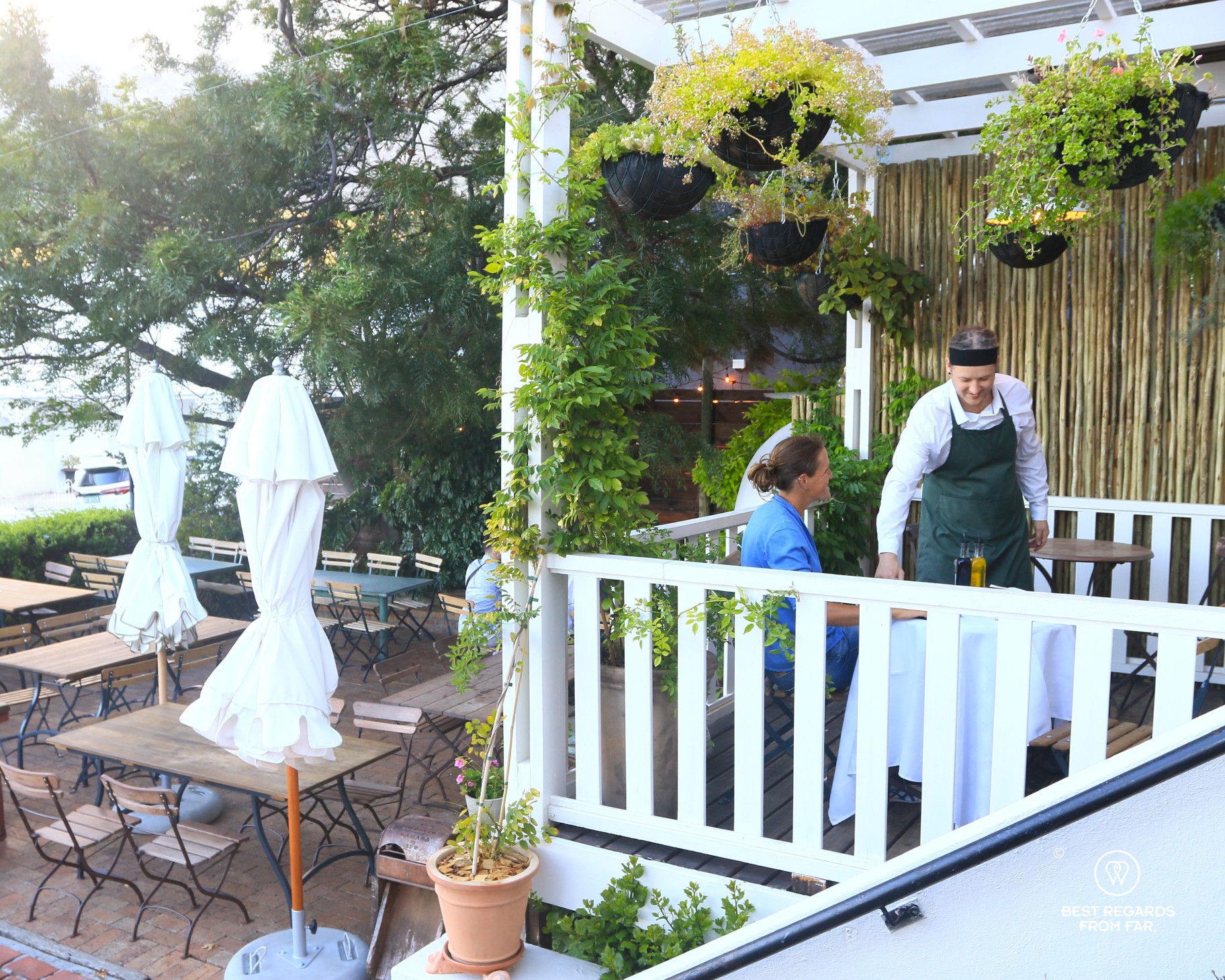 Café Paradiso in Cape Town.